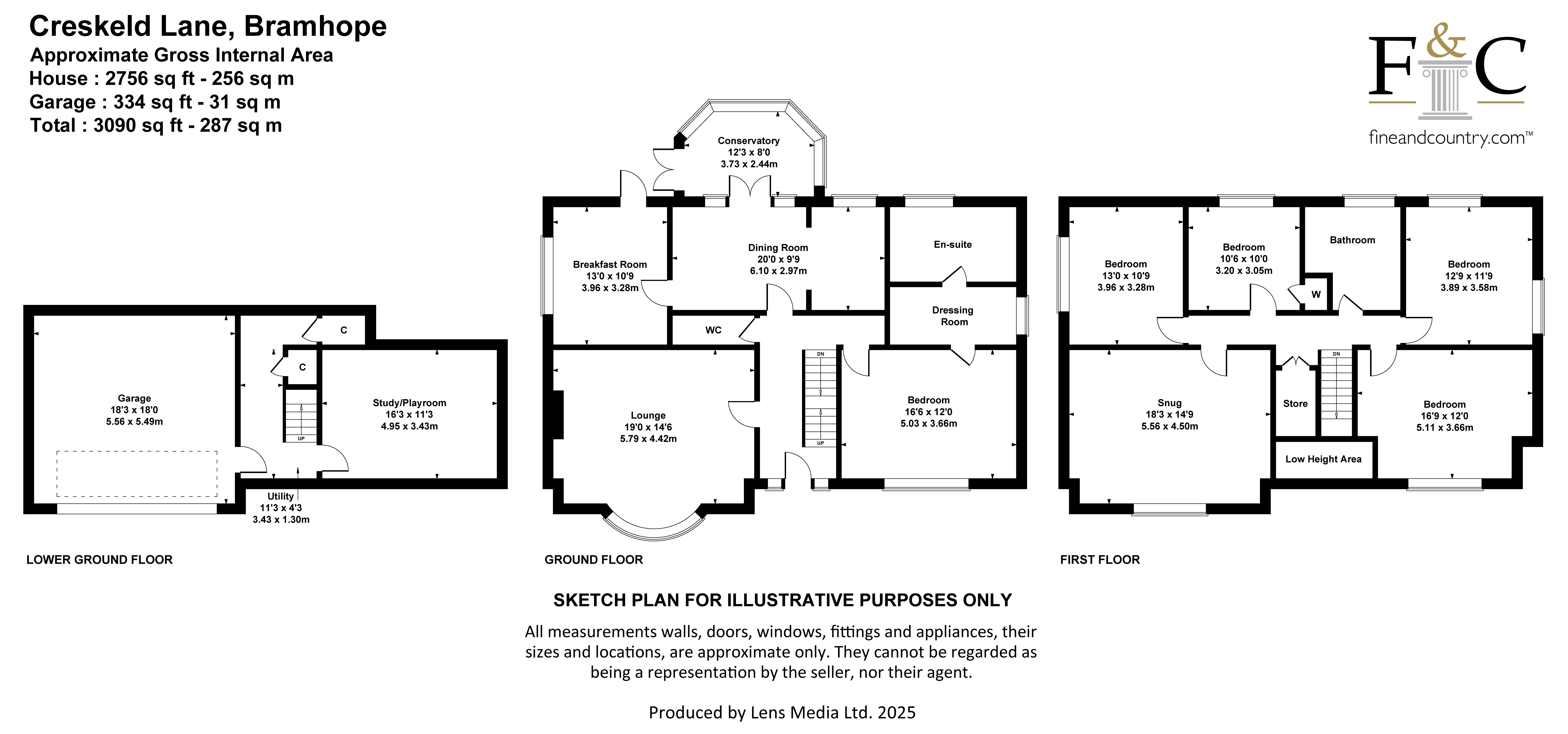 Ashville, 44, Creskeld Lane, Leeds floorplan