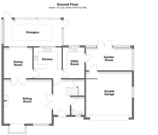 Fishbourne Lane Fishbourne, Ryde floorplan