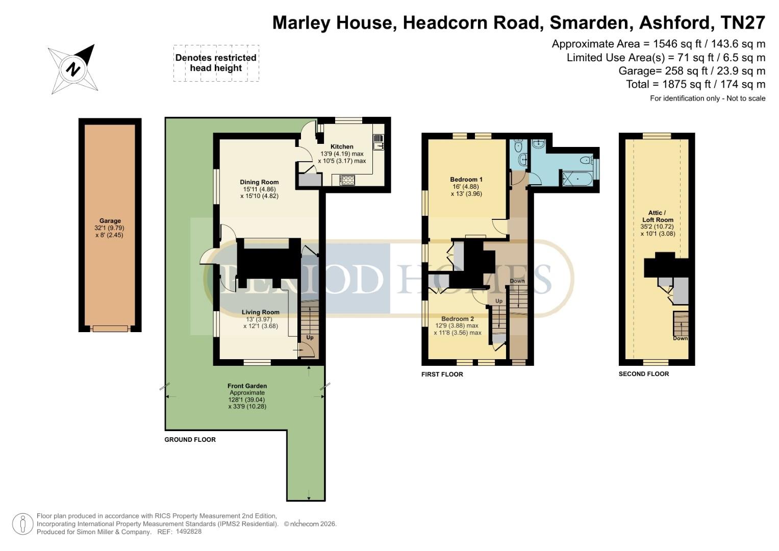 Marley House, Headcorn Road, Ashford floorplan