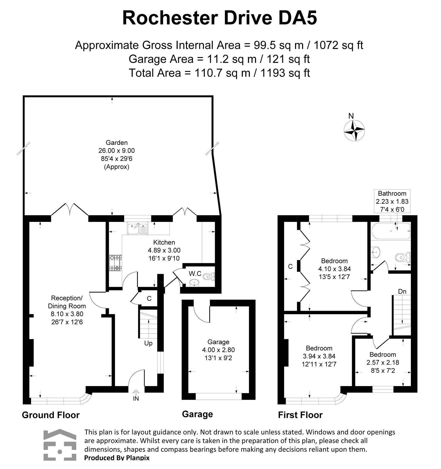 190, Rochester Drive, Bexley floorplan