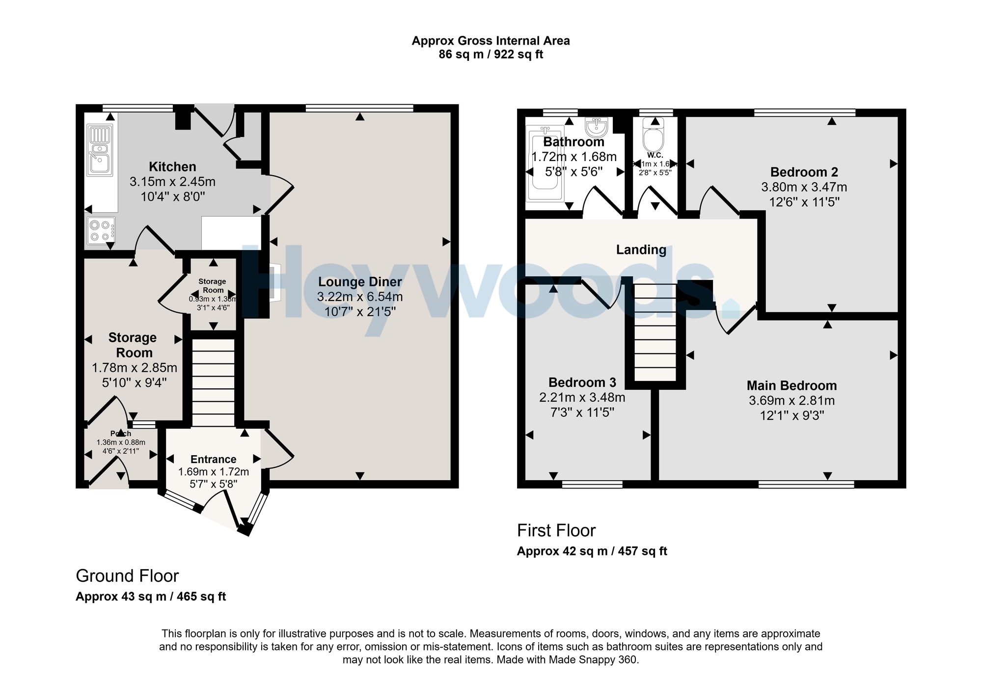 12 Dee Lane, Newcastle floorplan