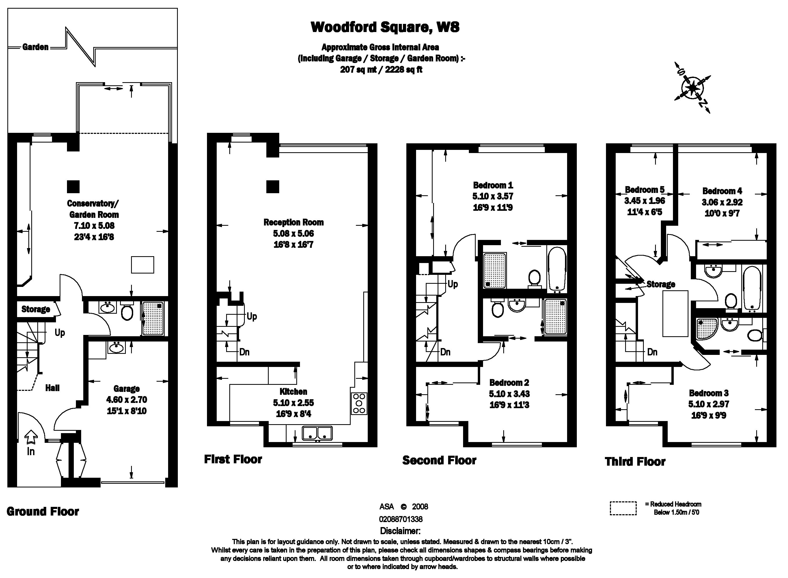 5 Bedrooms  to rent in Woodsford Square, London W14