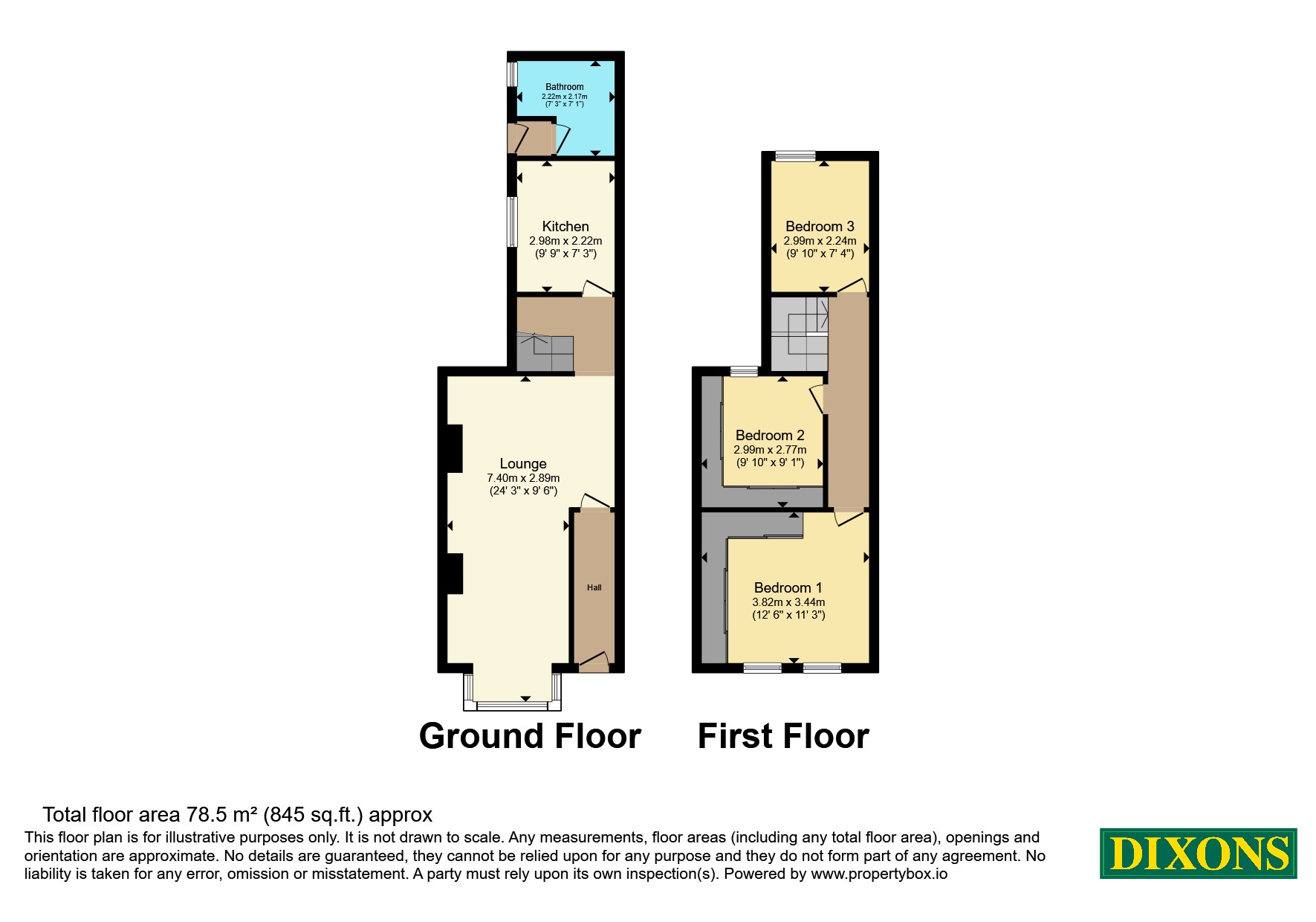 Gladstone Road, Birmingham floorplan
