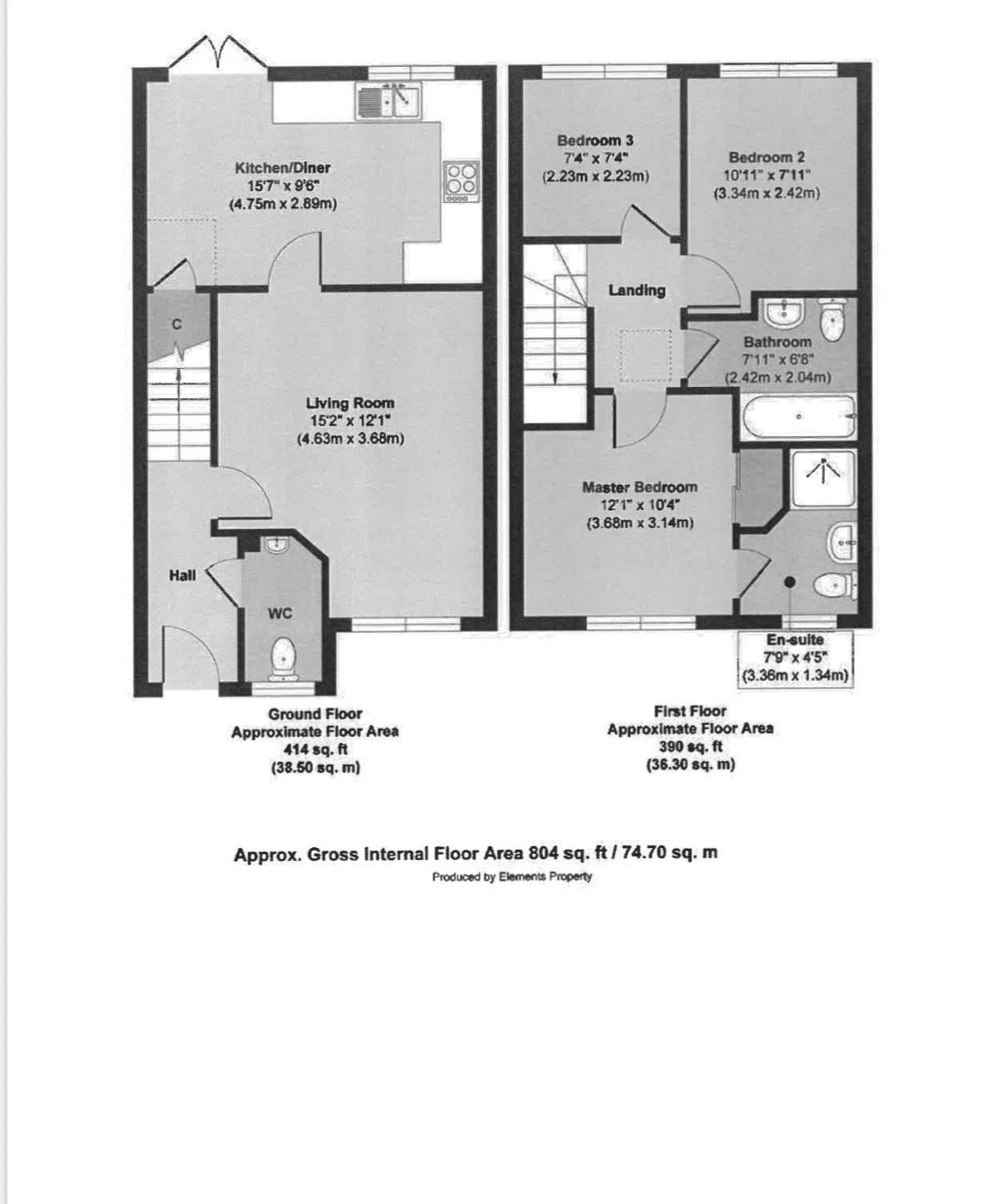 14, Aspen Drive, Gorebridge floorplan