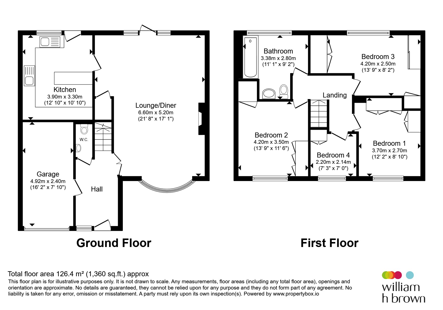 20, High Wood Road, Hoddesdon floorplan