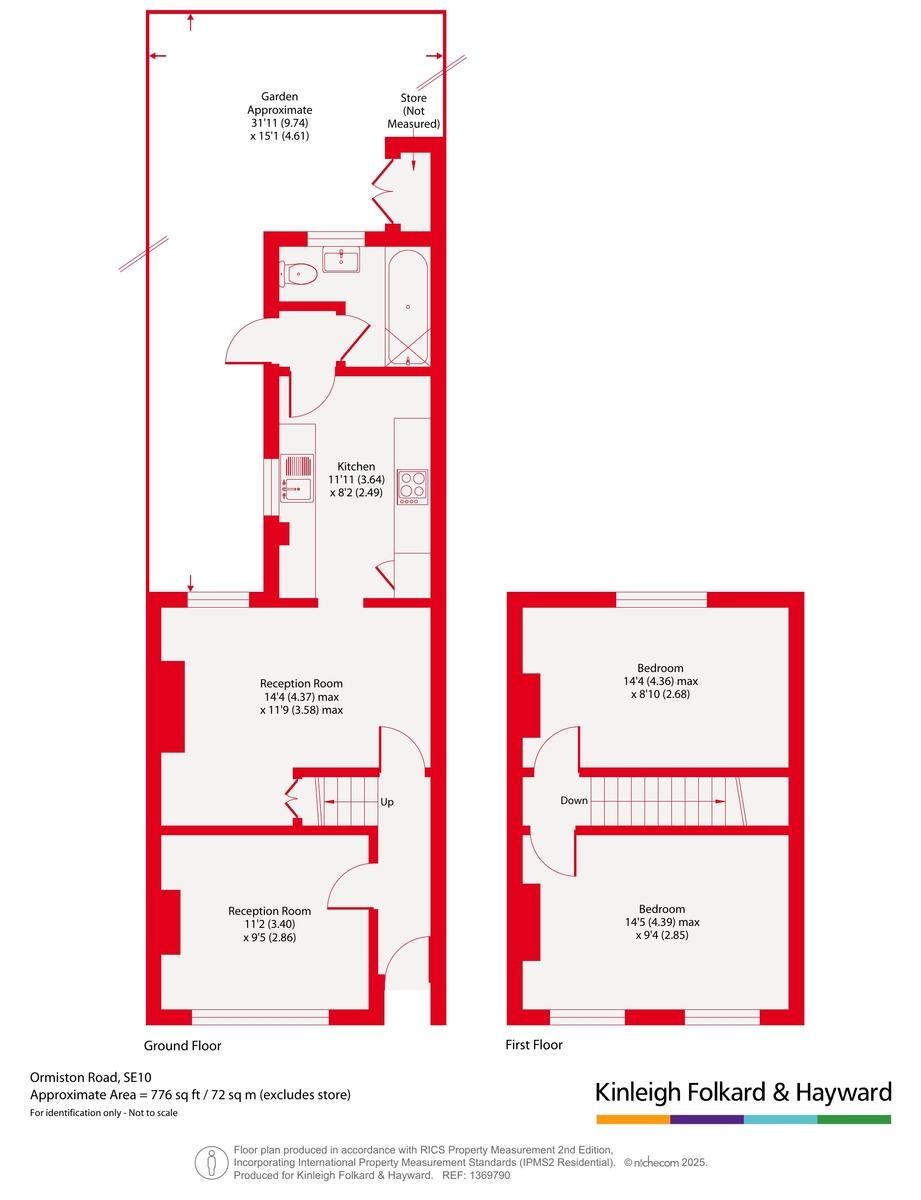 53, Ormiston Road, London floorplan