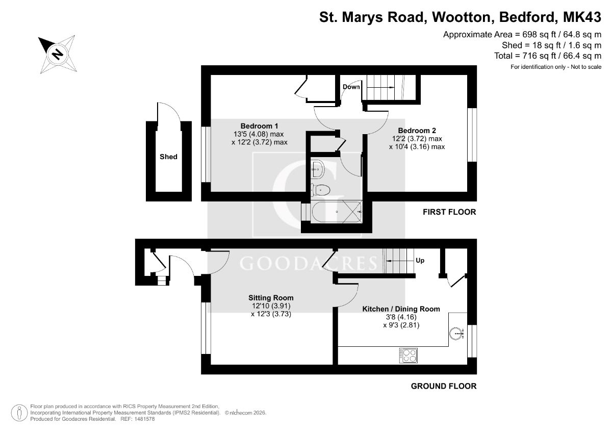55 St. Marys Road, Bedford floorplan
