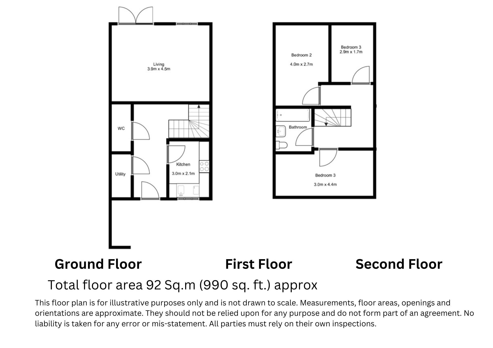 Crescent Drive, Hampshire floorplan