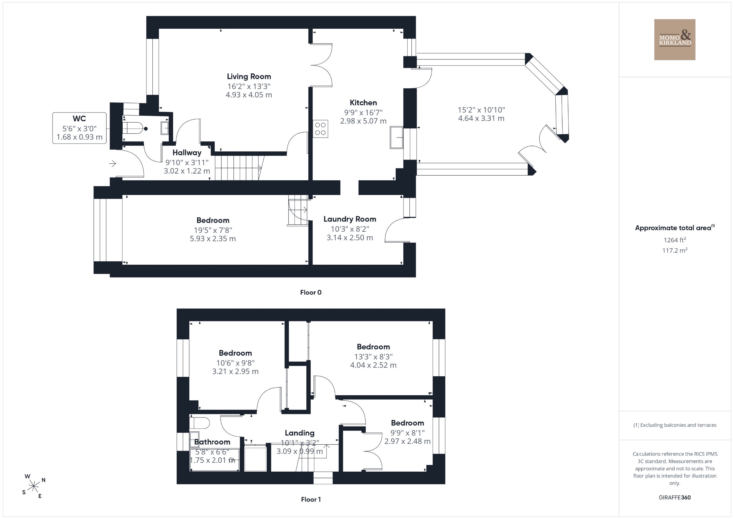 3 Townhead Place, Uddingston floorplan