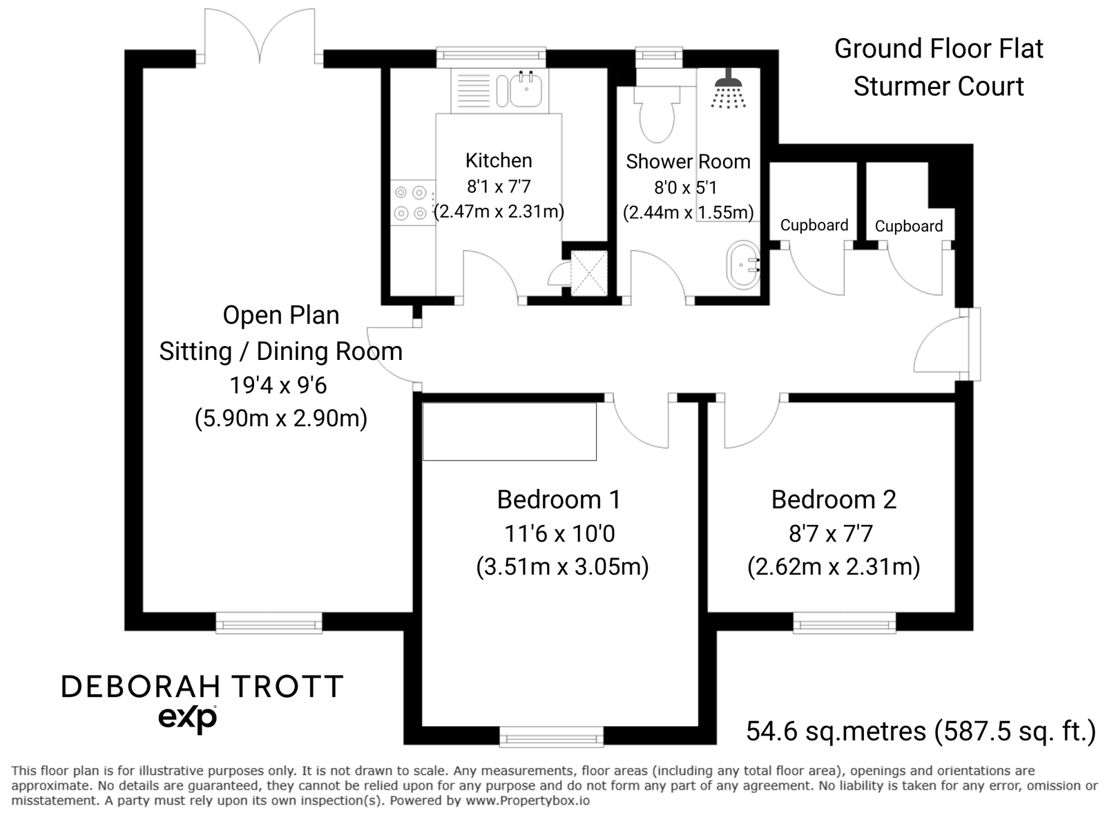 3, Sturmer Court, West Malling floorplan