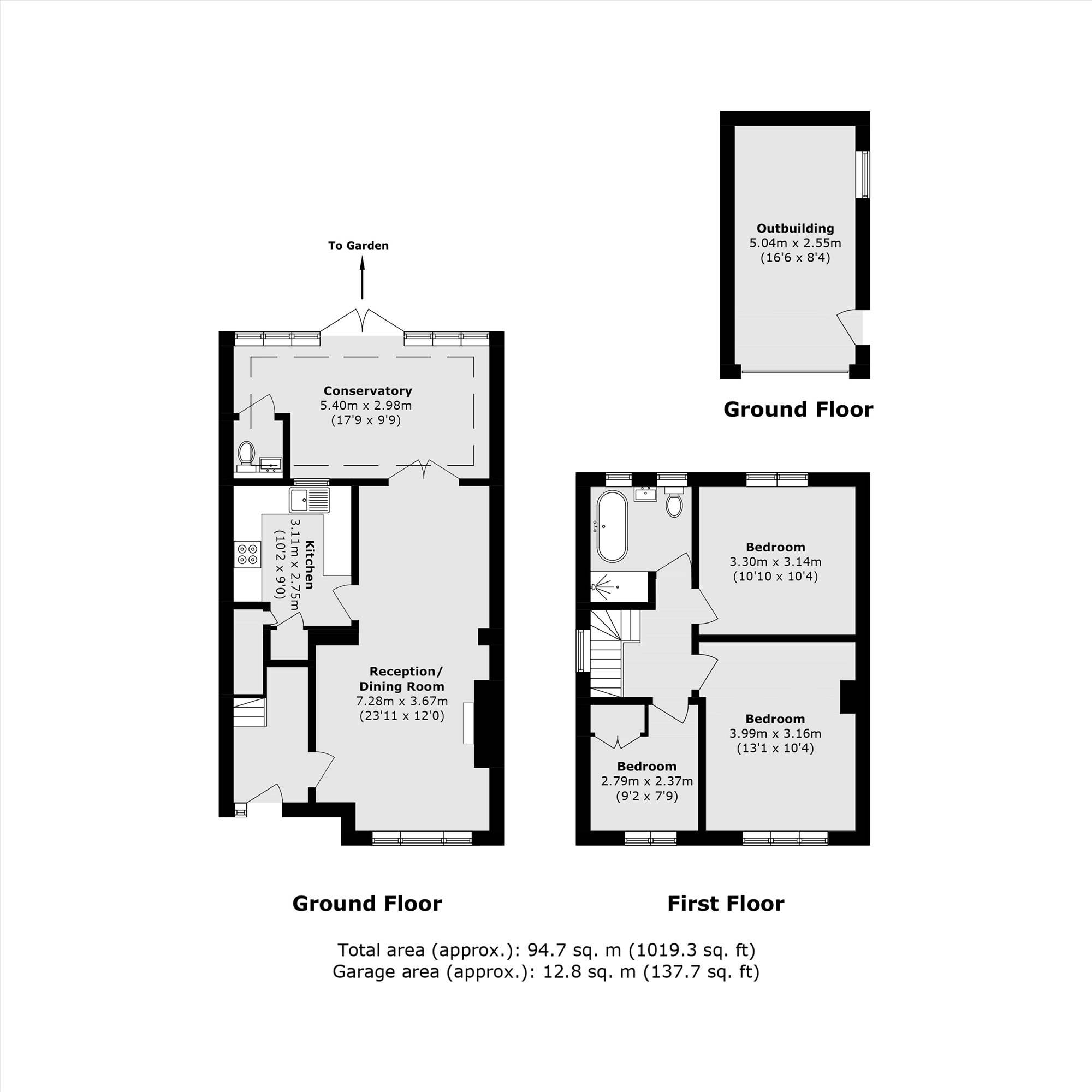 50, Lynton Close, Isleworth floorplan