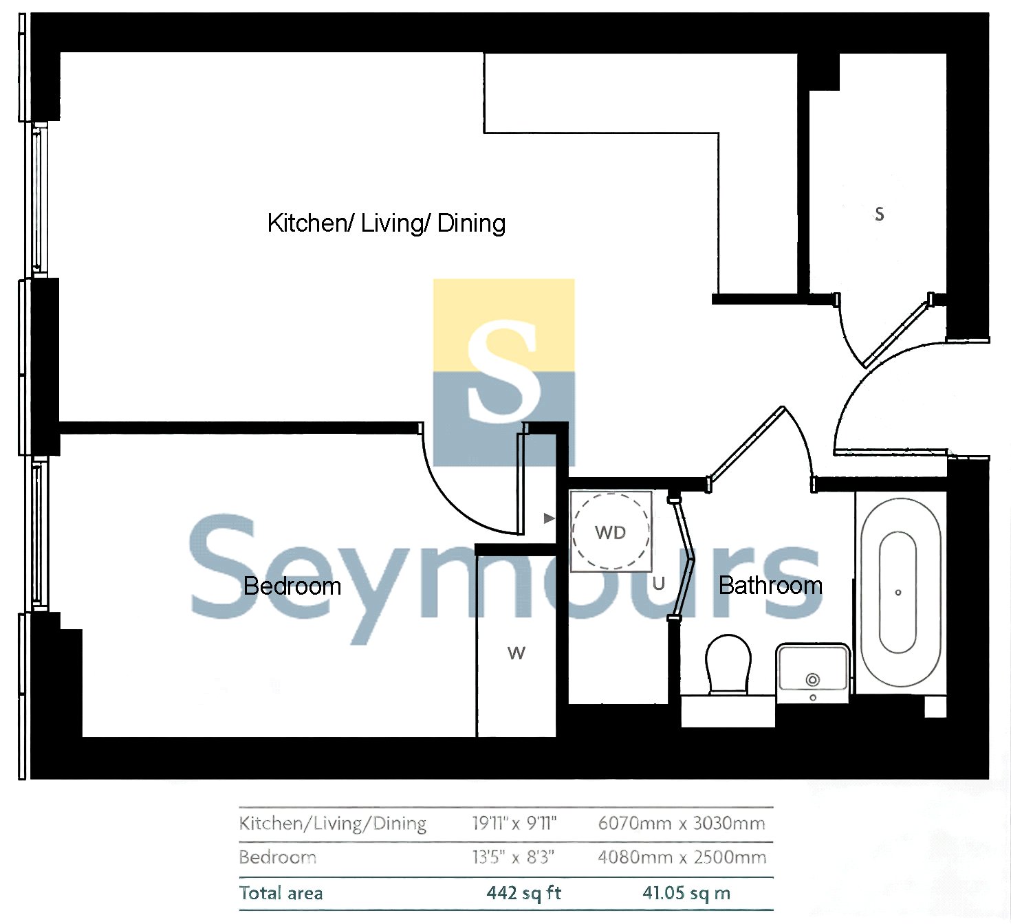 33 Lily House, 2, Eden Grove, Surrey floorplan