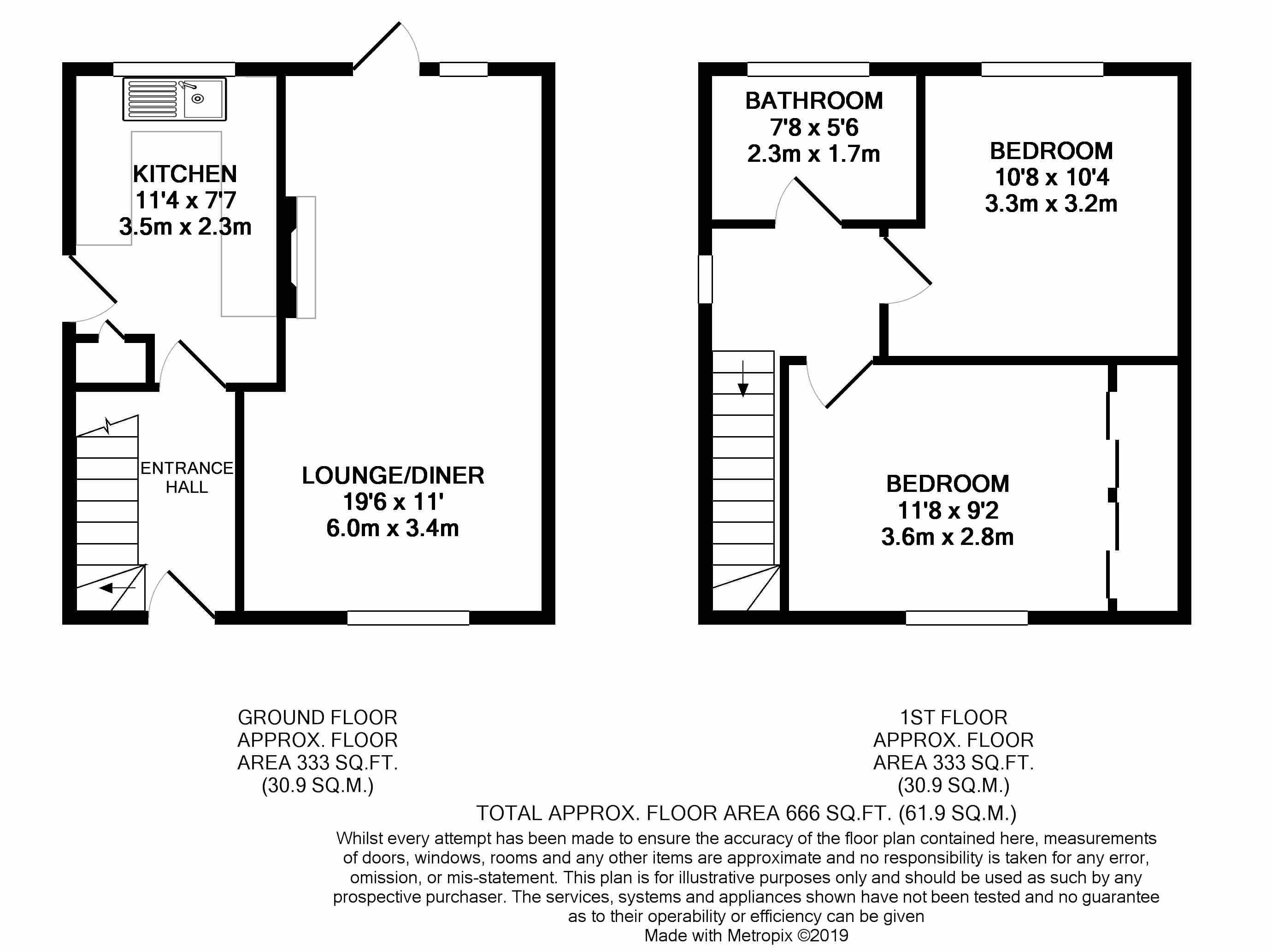 2 Bedrooms Semi-detached house for sale in Maypits, Ashford TN23