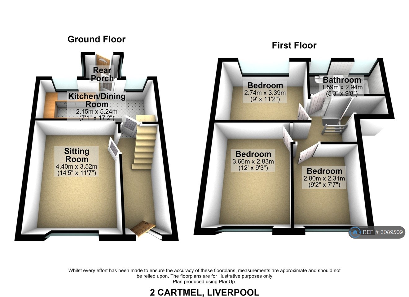 Liverpool floorplan
