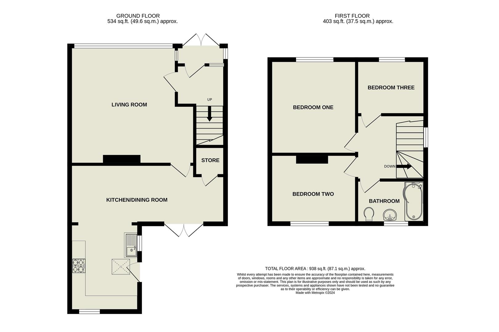 20, Thwaites Avenue, Ilkley floorplan