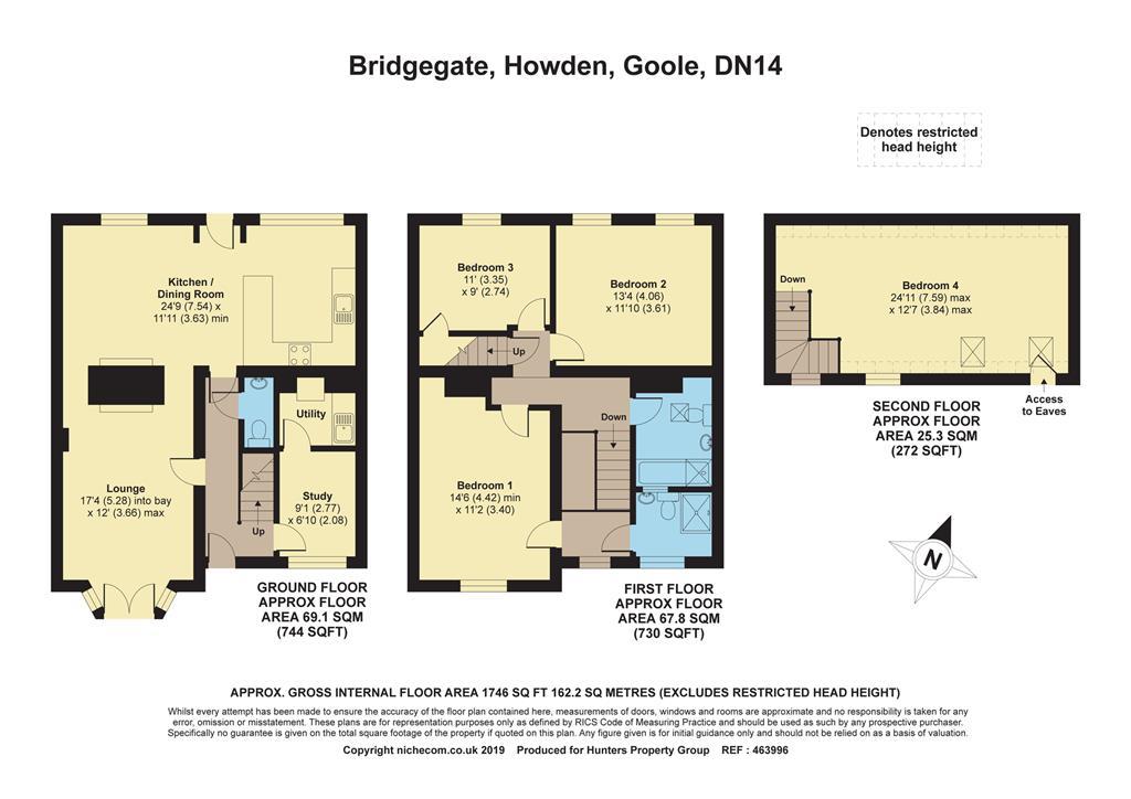 4 Bedrooms End terrace house for sale in Bridgegate, Howden DN14