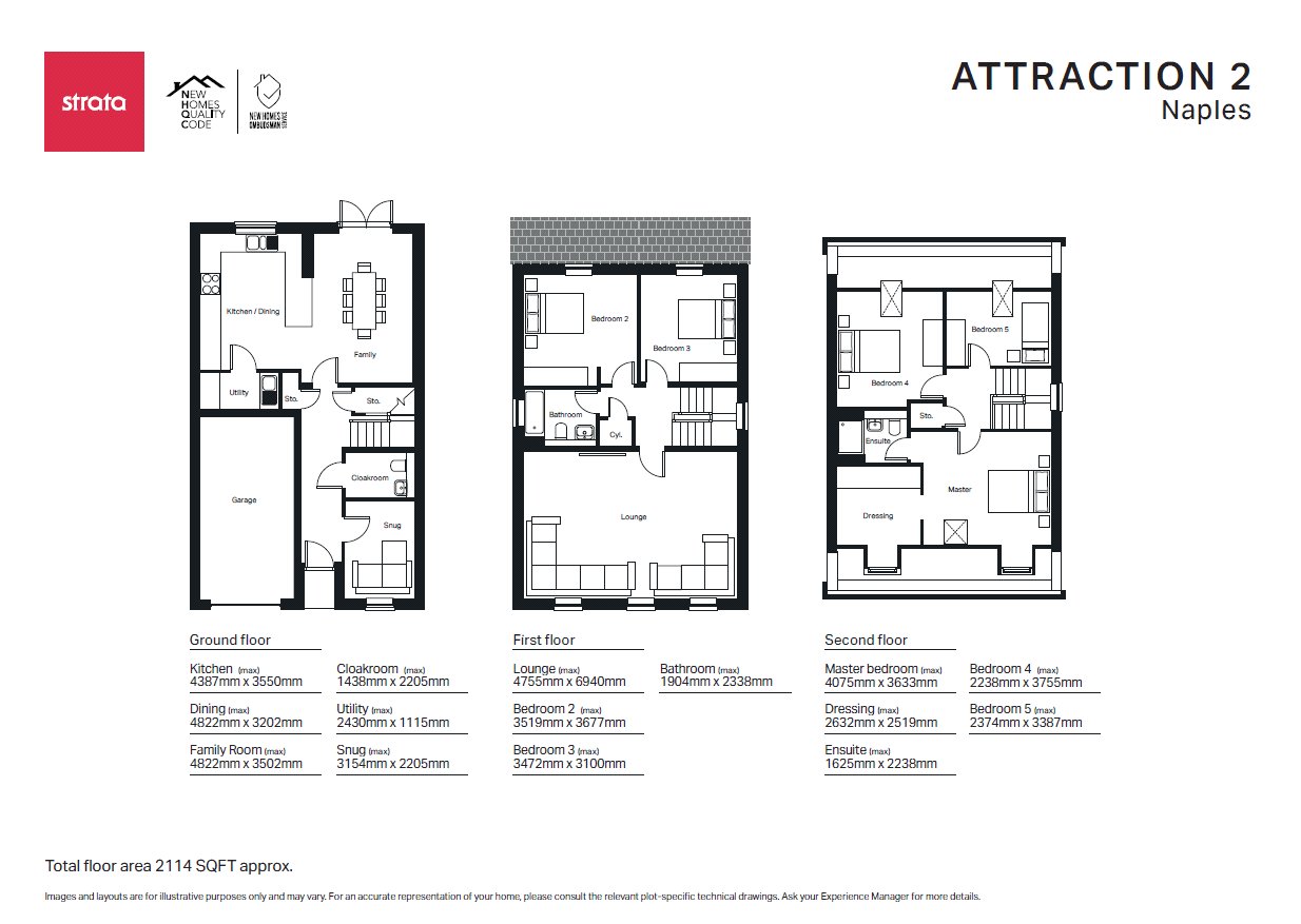 Naples 3,, Attraction, Kingswood floorplan