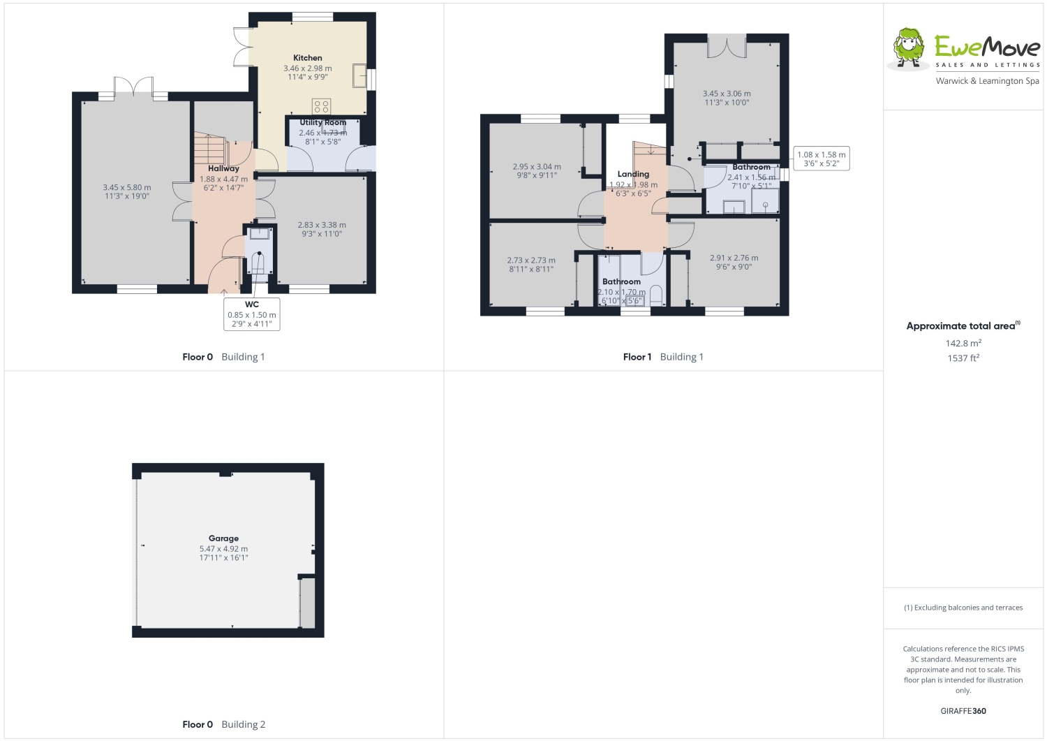 34, Percival Drive Harbury, Leamington Spa floorplan