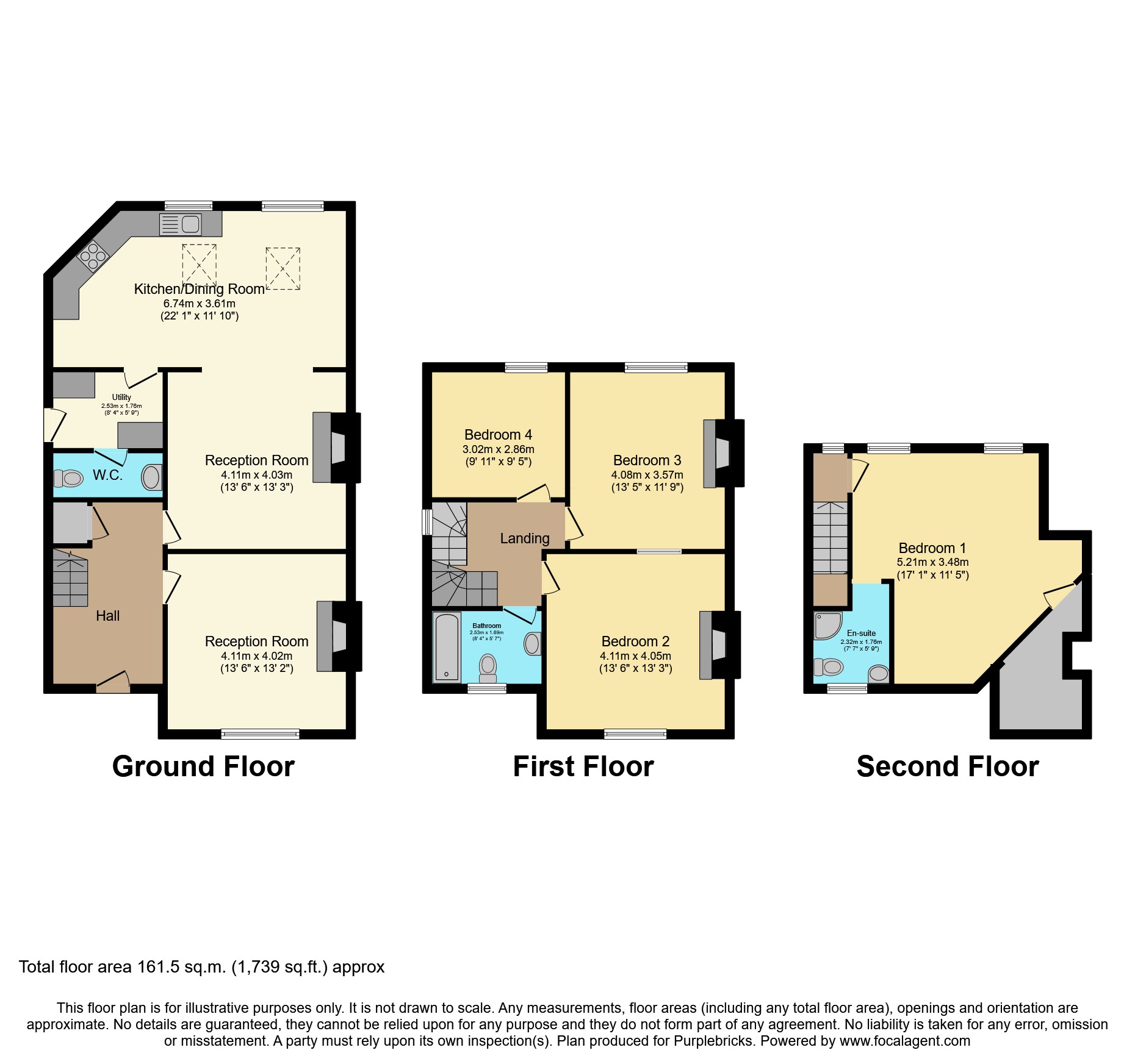 24, High Street, Pontefract floorplan
