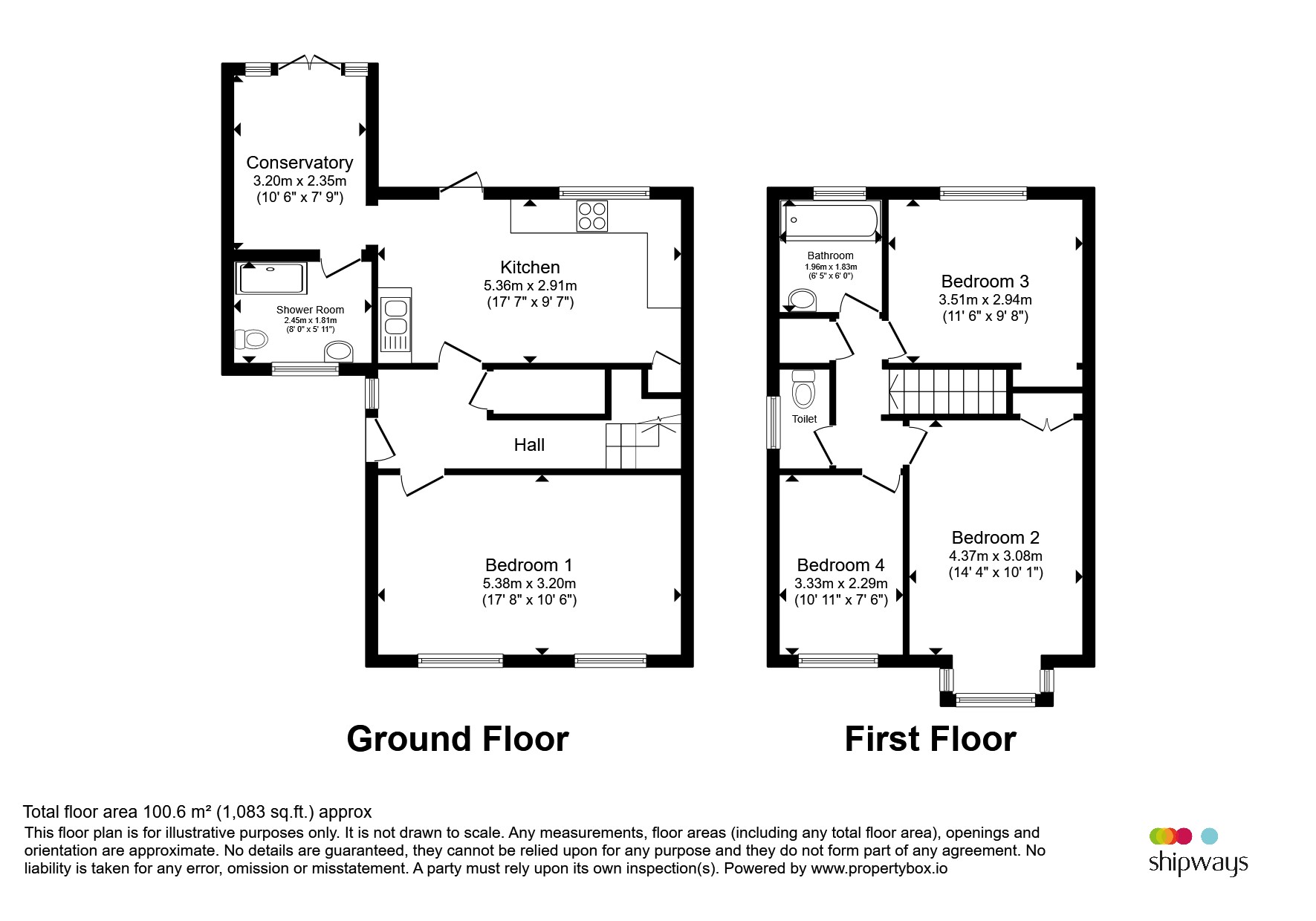 18, Osborne Close, KIDDERMINSTER floorplan