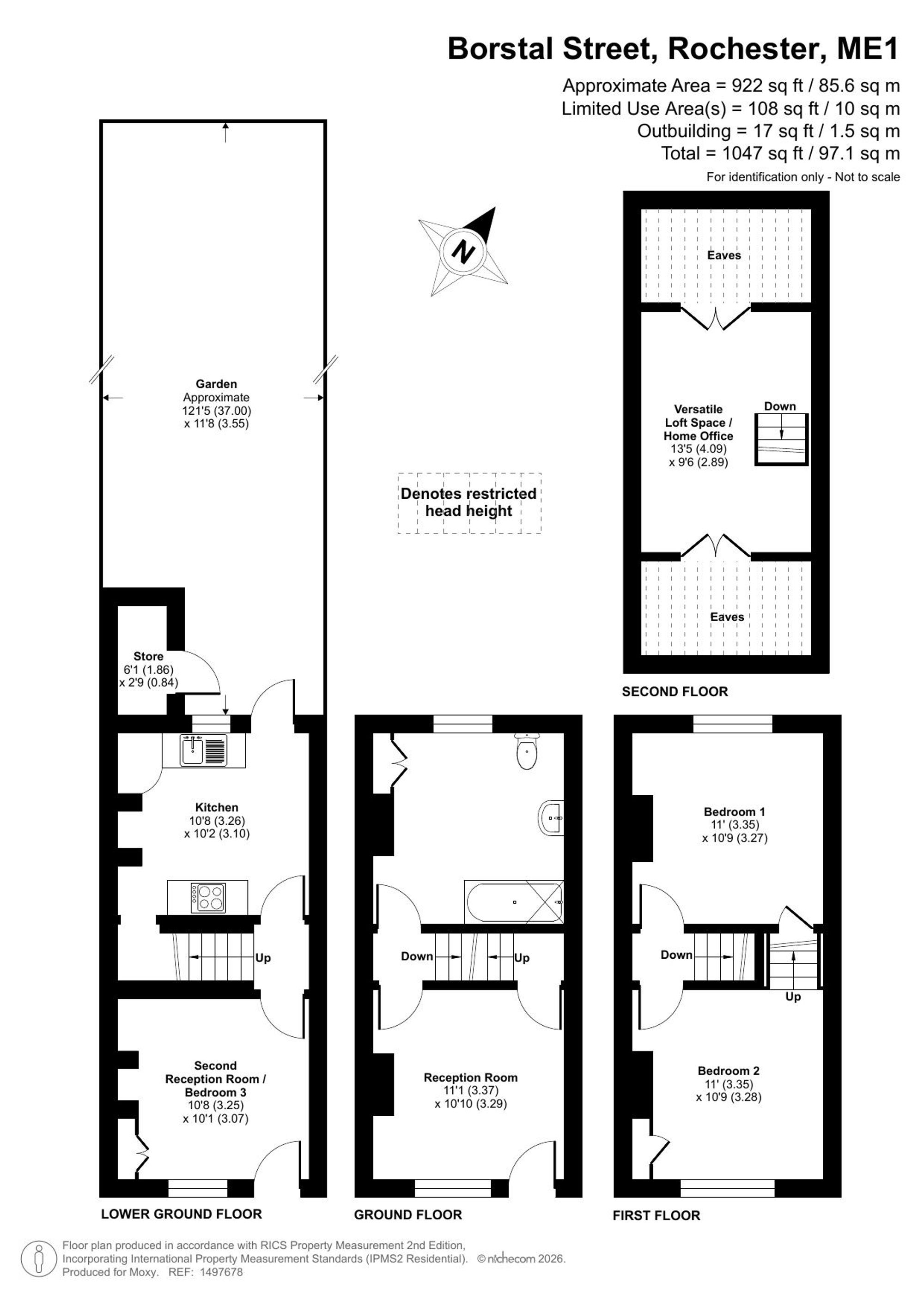 58 Borstal Street, Rochester floorplan