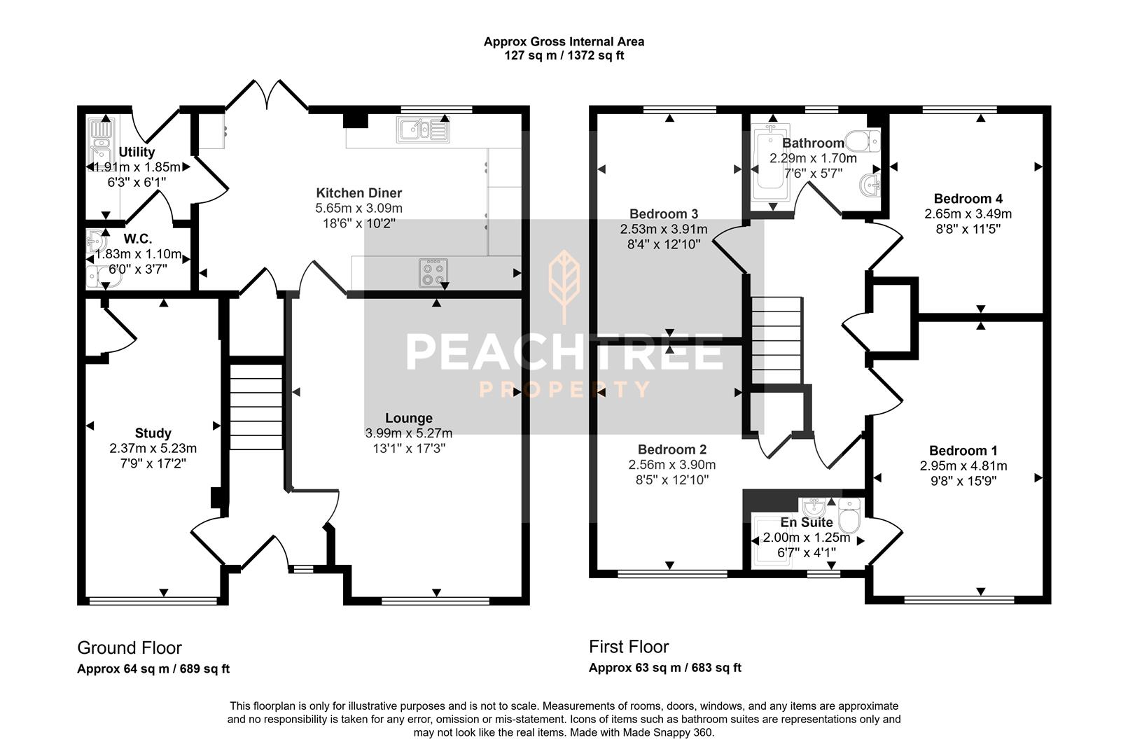 63, Laymoor Avenue, Renfrewshire floorplan