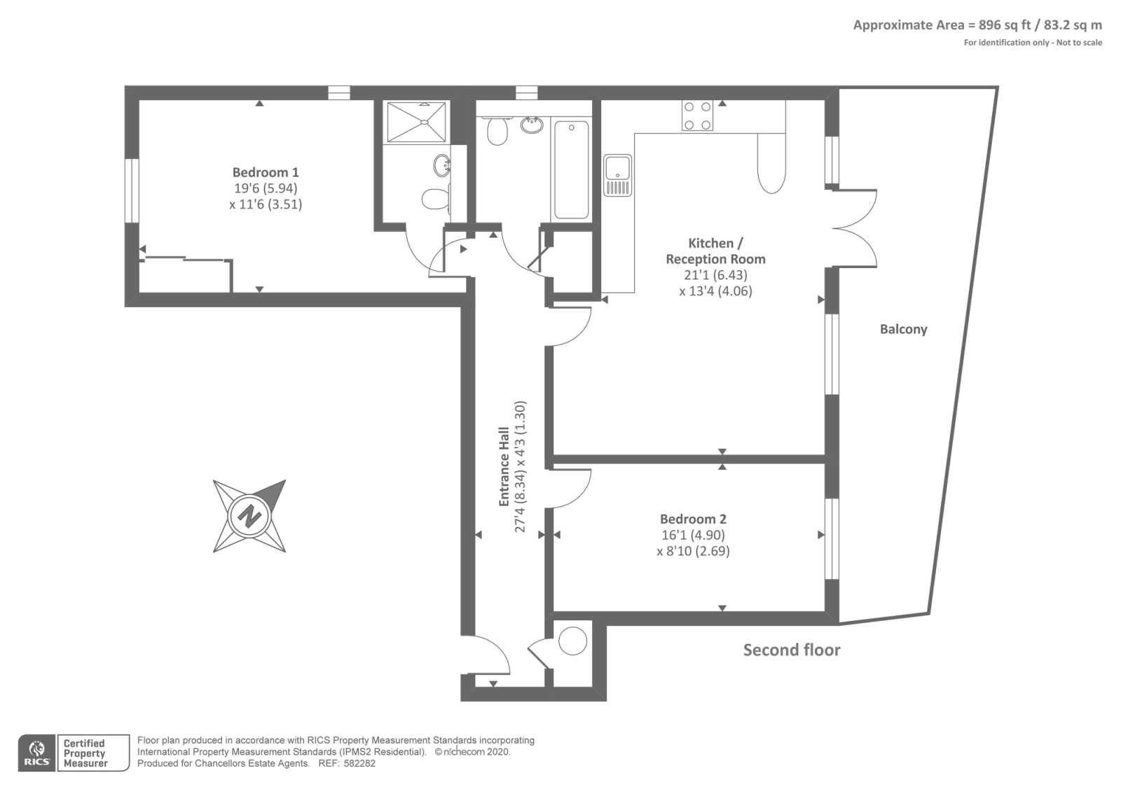 2 bed flat for sale in Sycamore Avenue, Woking GU22 Zoopla