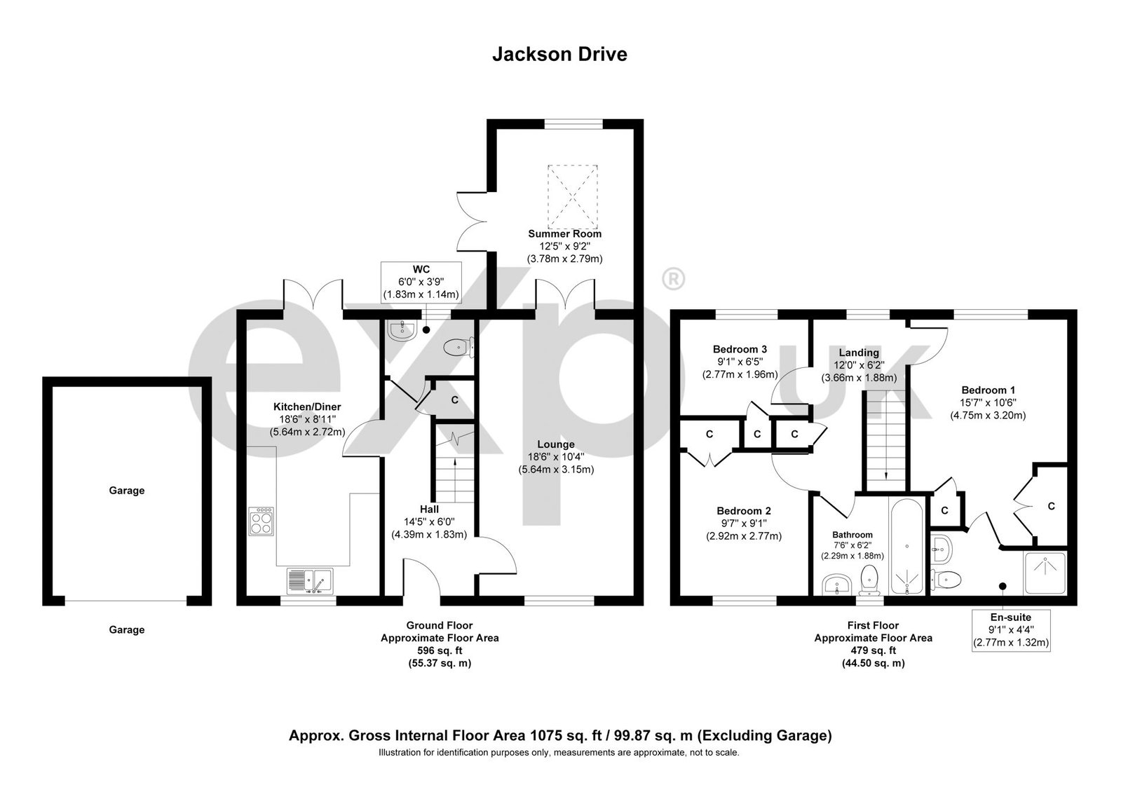 Jackson Drive, Nottingham floorplan