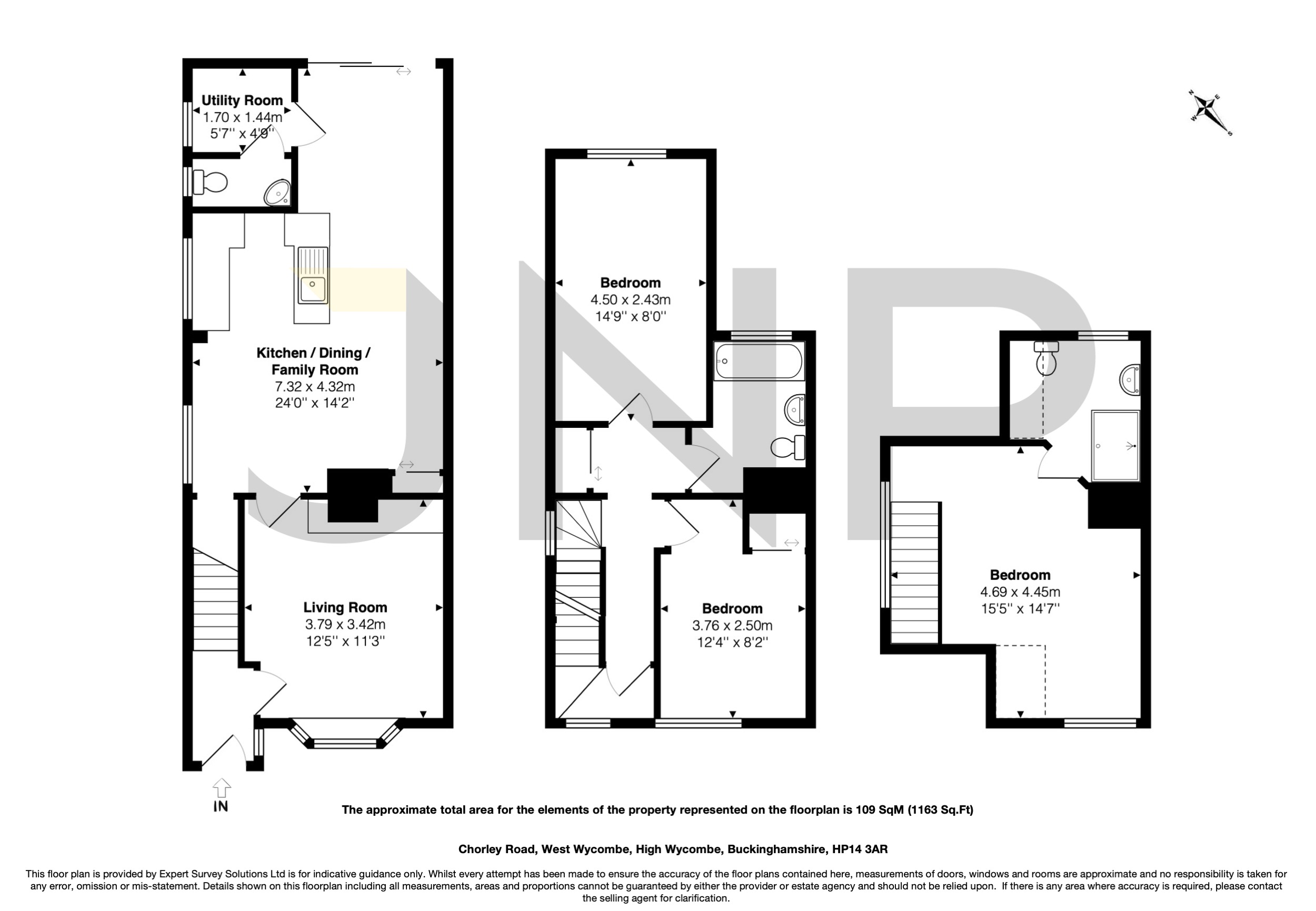 70, Chorley Road, High Wycombe floorplan