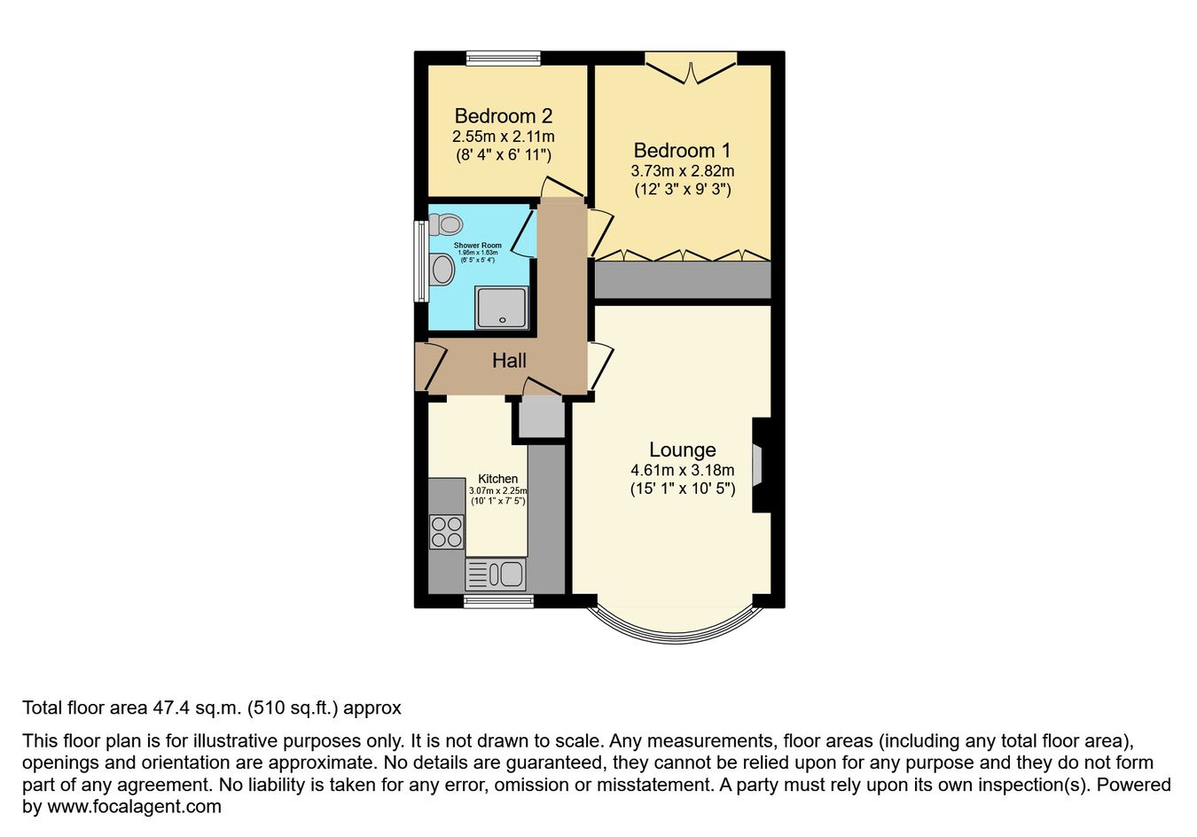 16, June Road, Stoke-on-Trent floorplan