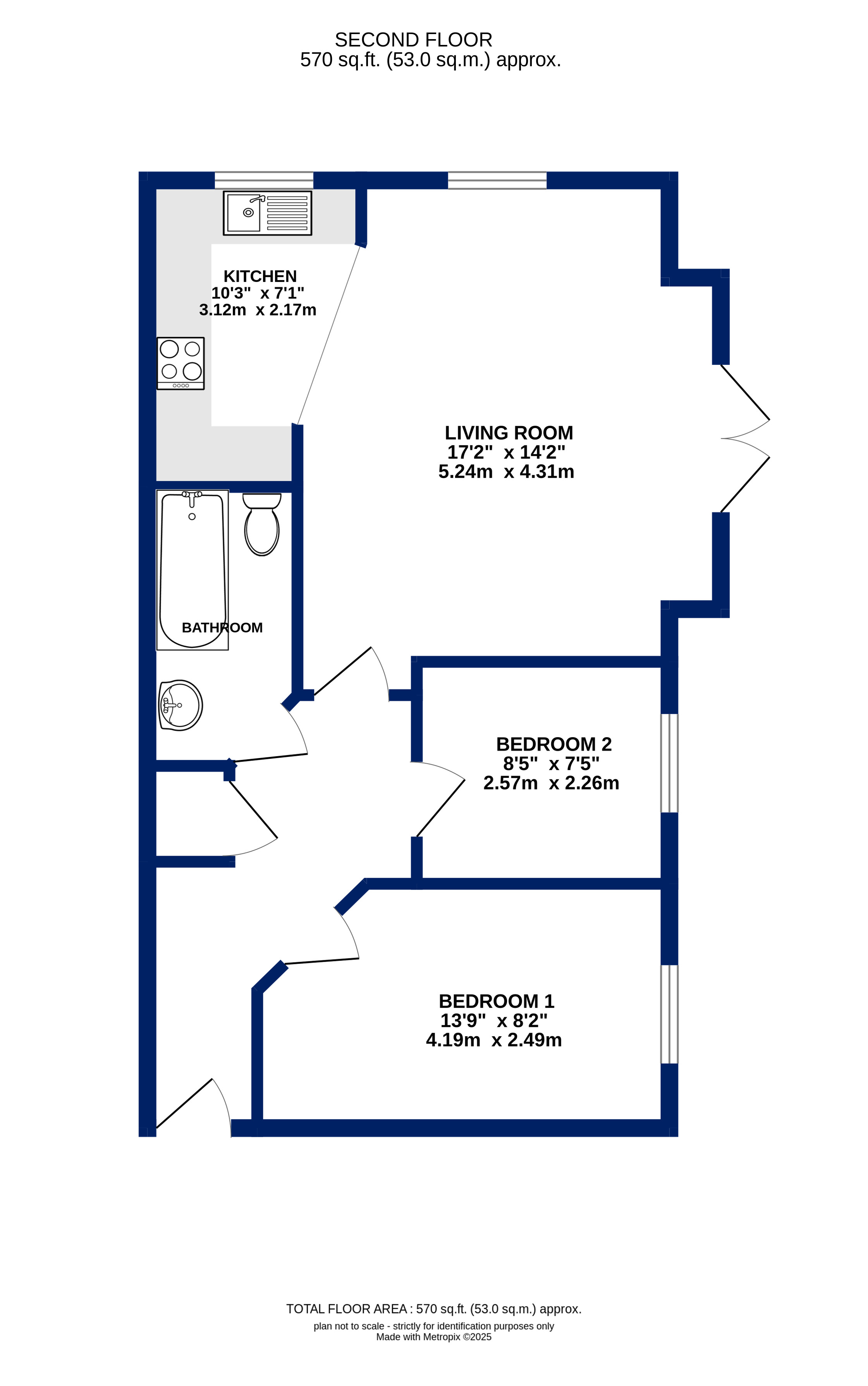 12 Horton House,, Chapman Road, Bradford floorplan