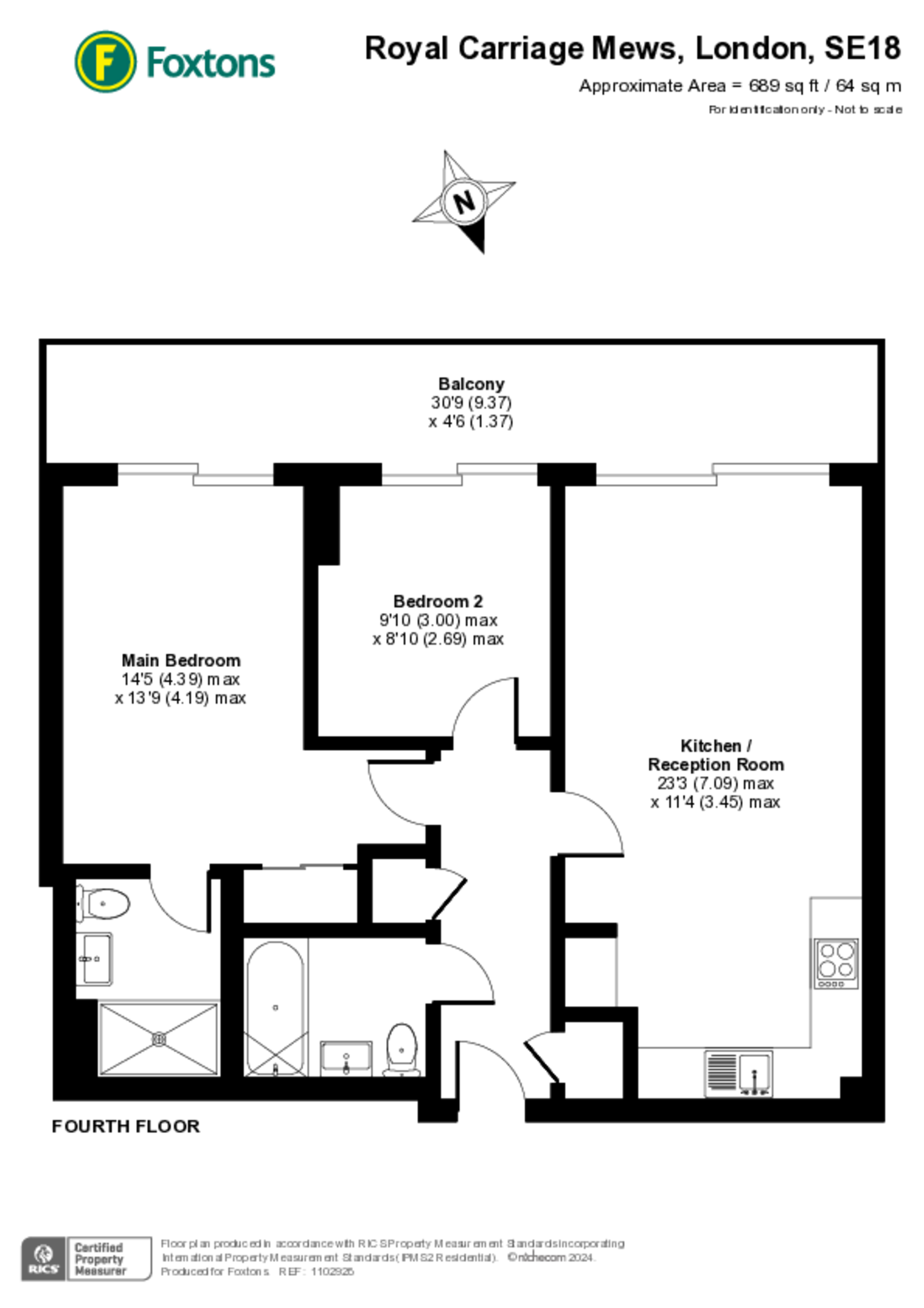 West Carriage House, Woolwich Riverside floorplan