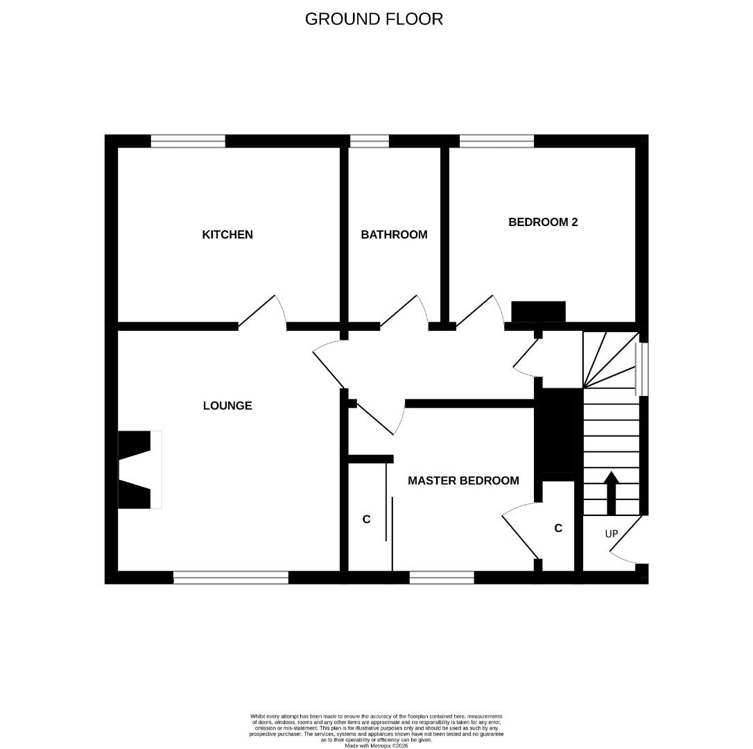 73, Ashley Terrace, Alloa floorplan