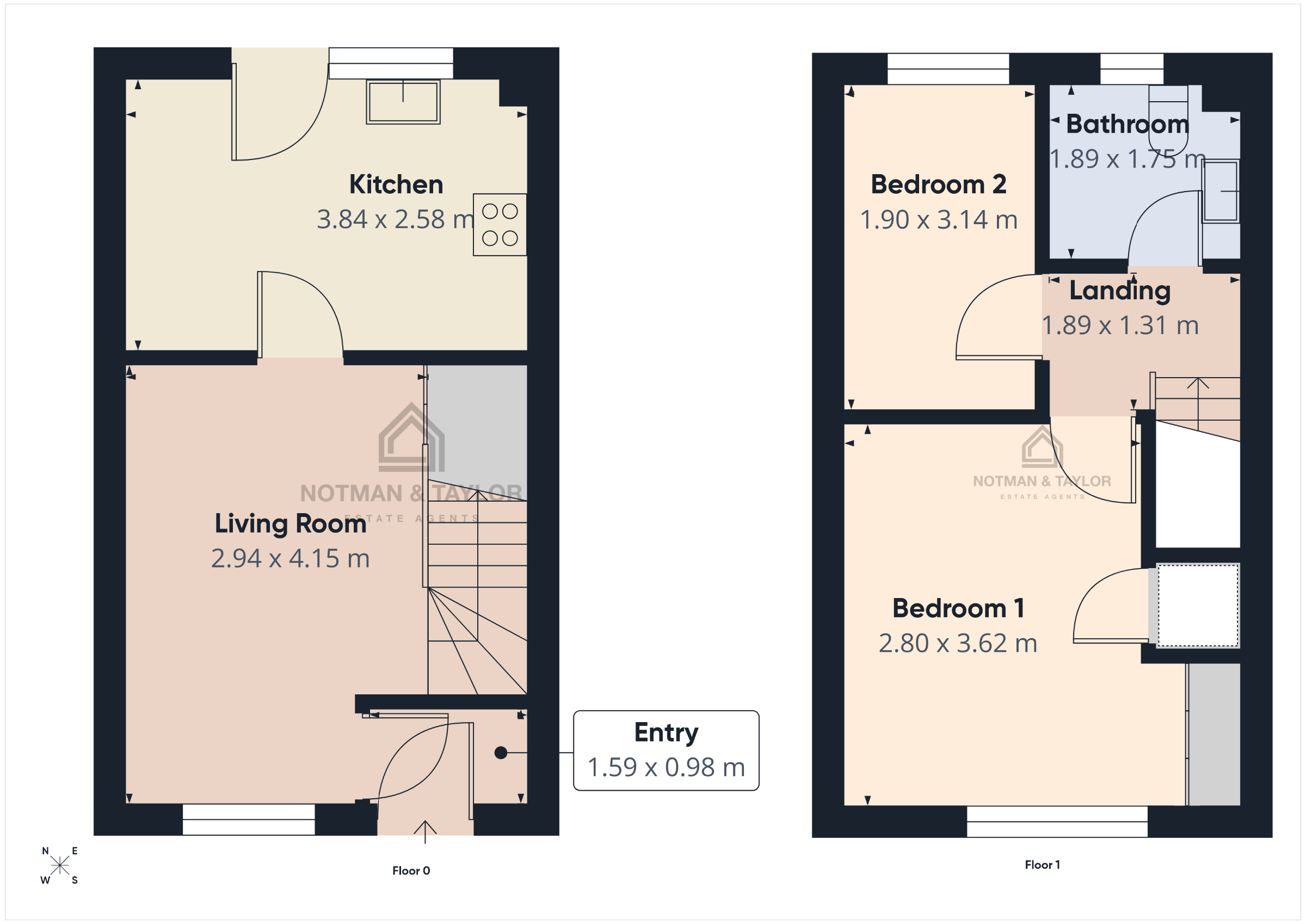 8 Pendennis Close, Torpoint floorplan