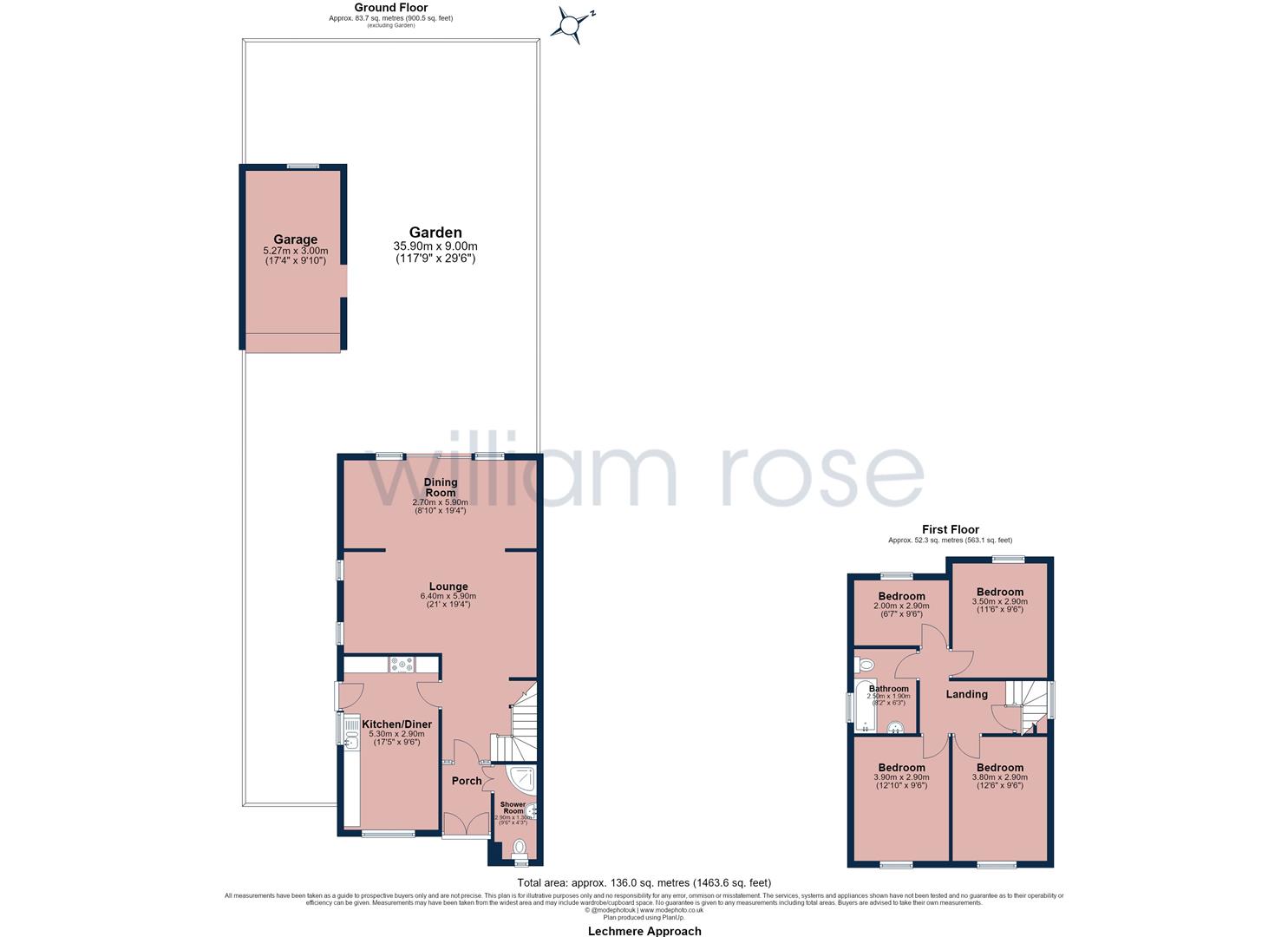 1, Lechmere Approach, Woodford Green floorplan