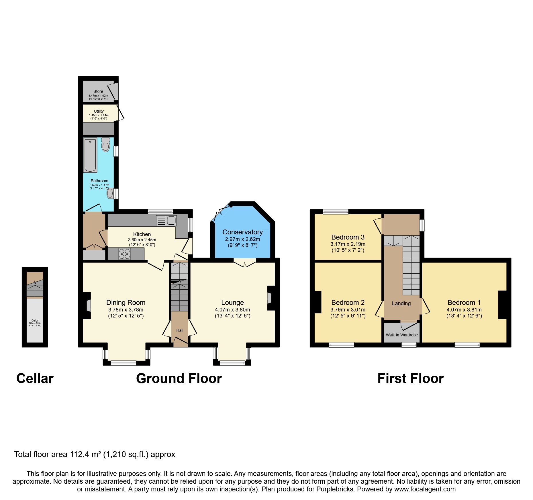 54, Chester Road, Stoke-on-Trent floorplan