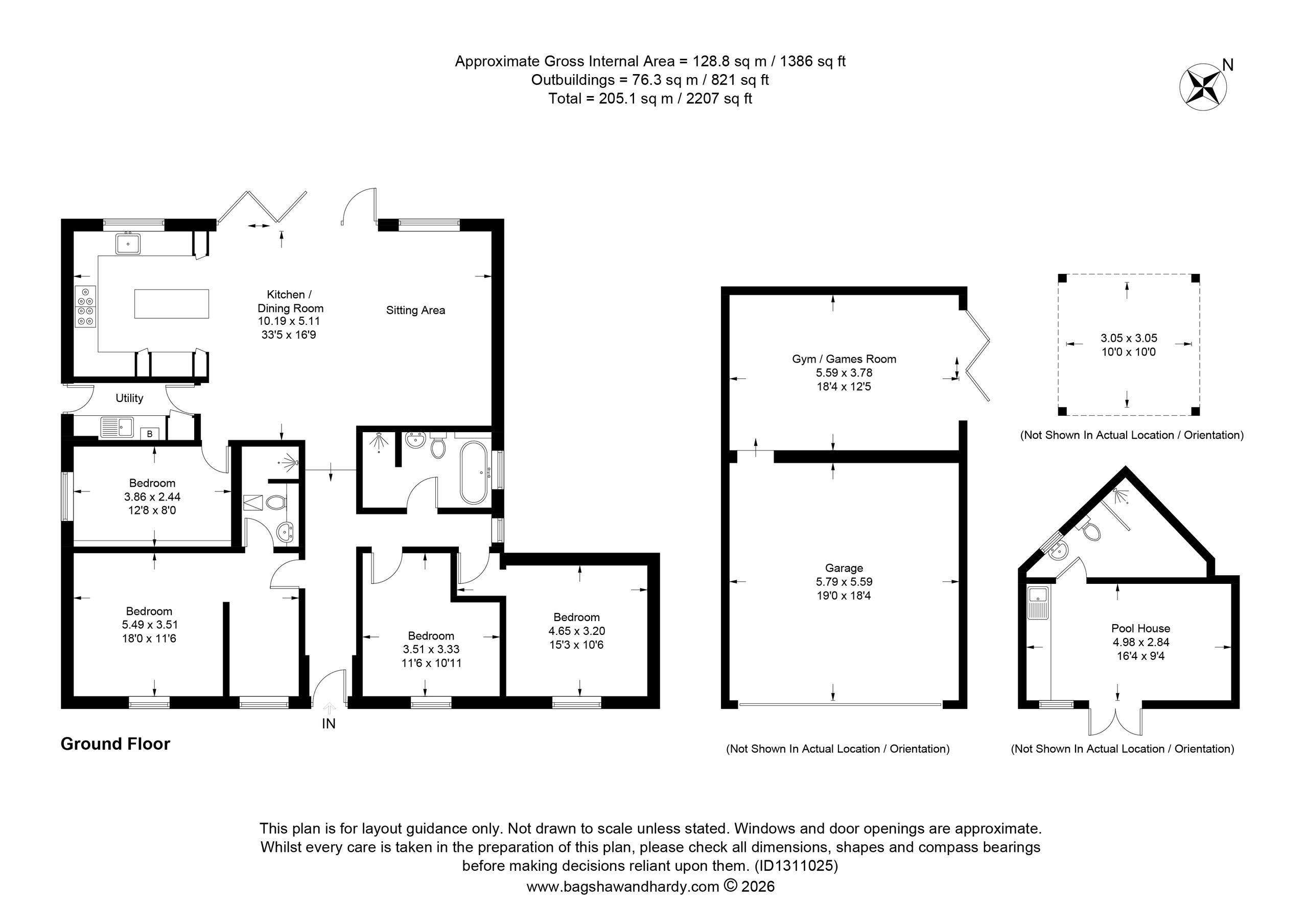 Treetops, Westerham floorplan