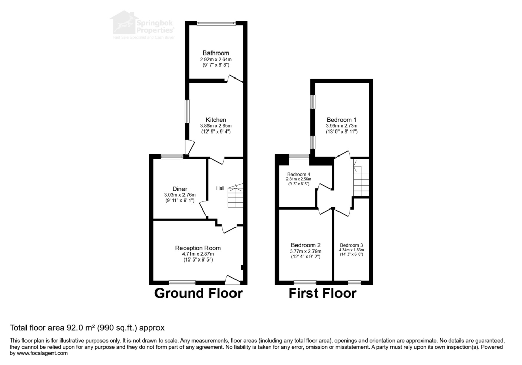 Glasfryn, Five Roads, Llanelli floorplan