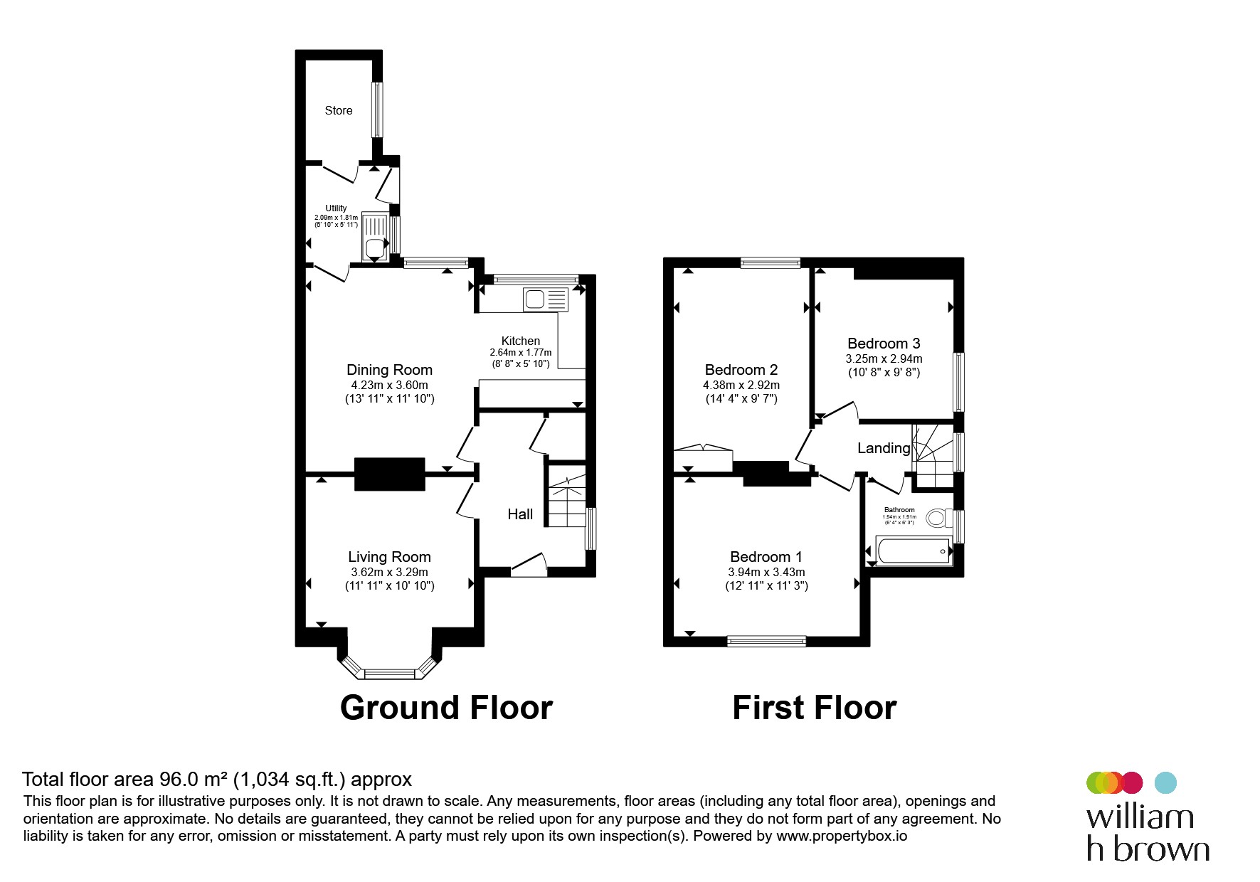24, Burrowmoor Road, March floorplan