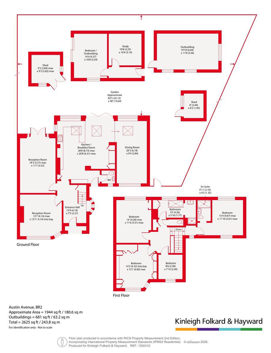 8, Austin Avenue, Bromley floorplan