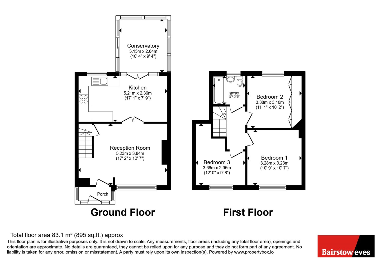 35, Manville Close, Nottinghamshire floorplan