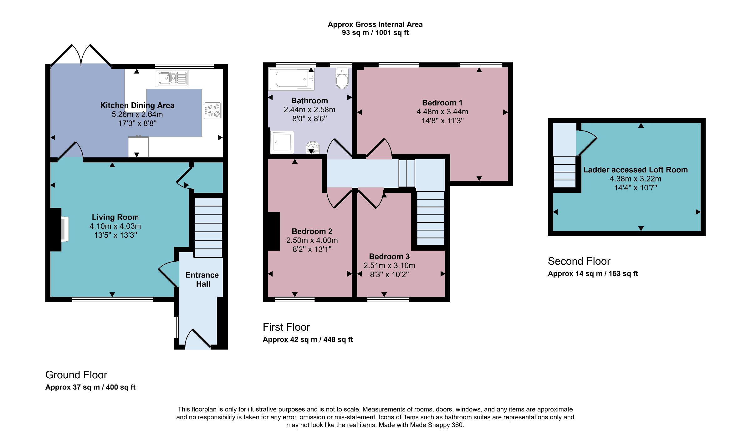 7 Inman Grove, Knaresborough floorplan