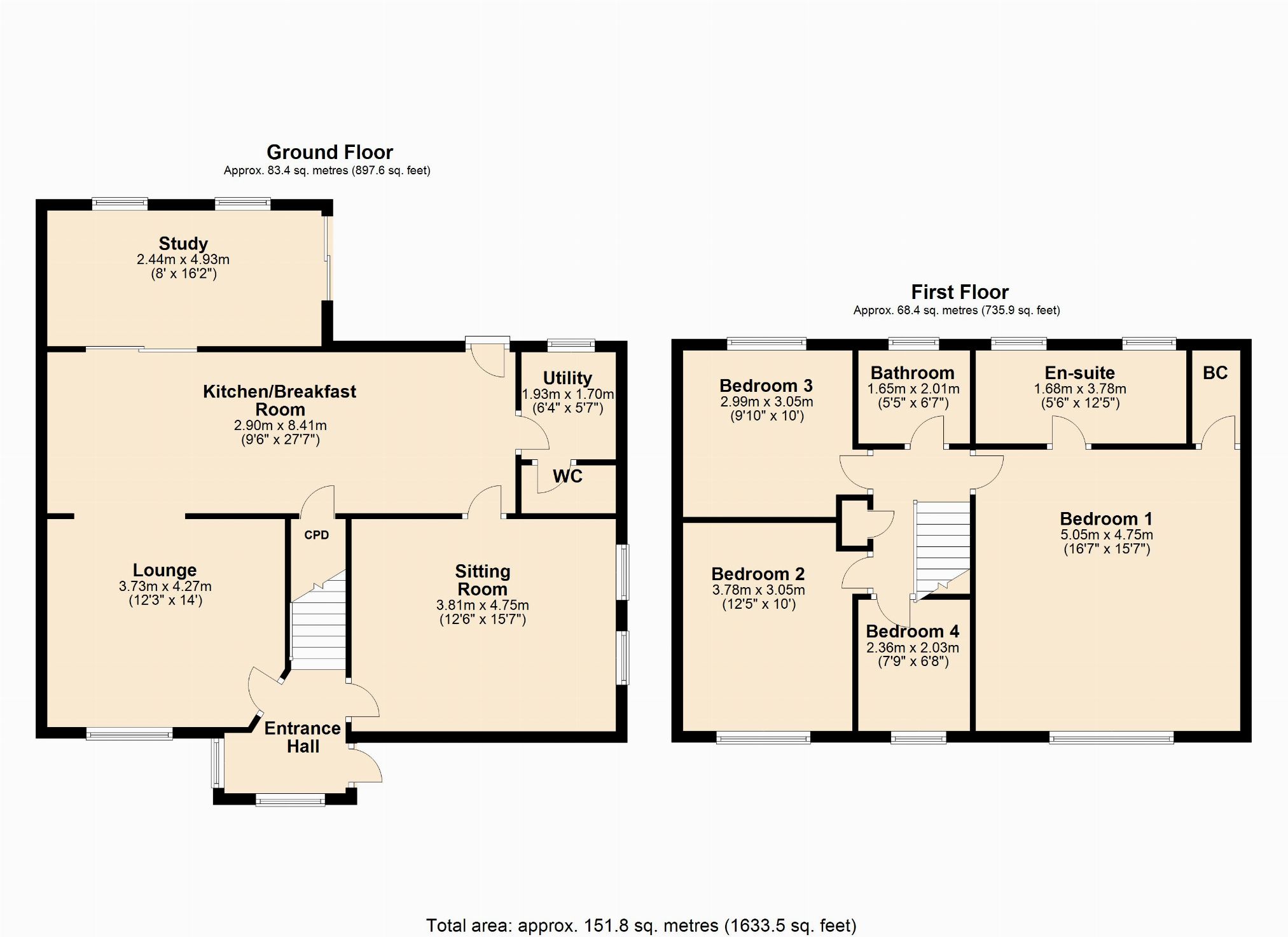 4 Bedrooms Semi-detached house for sale in Eastmead Court, Standens Barn, Northampton NN3