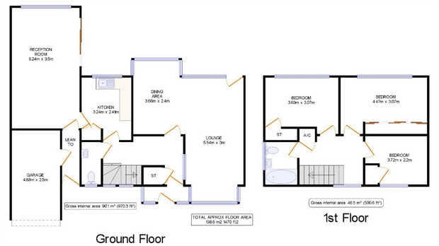 3 Bedrooms Detached house for sale in Tiverton Road, Potters Bar EN6