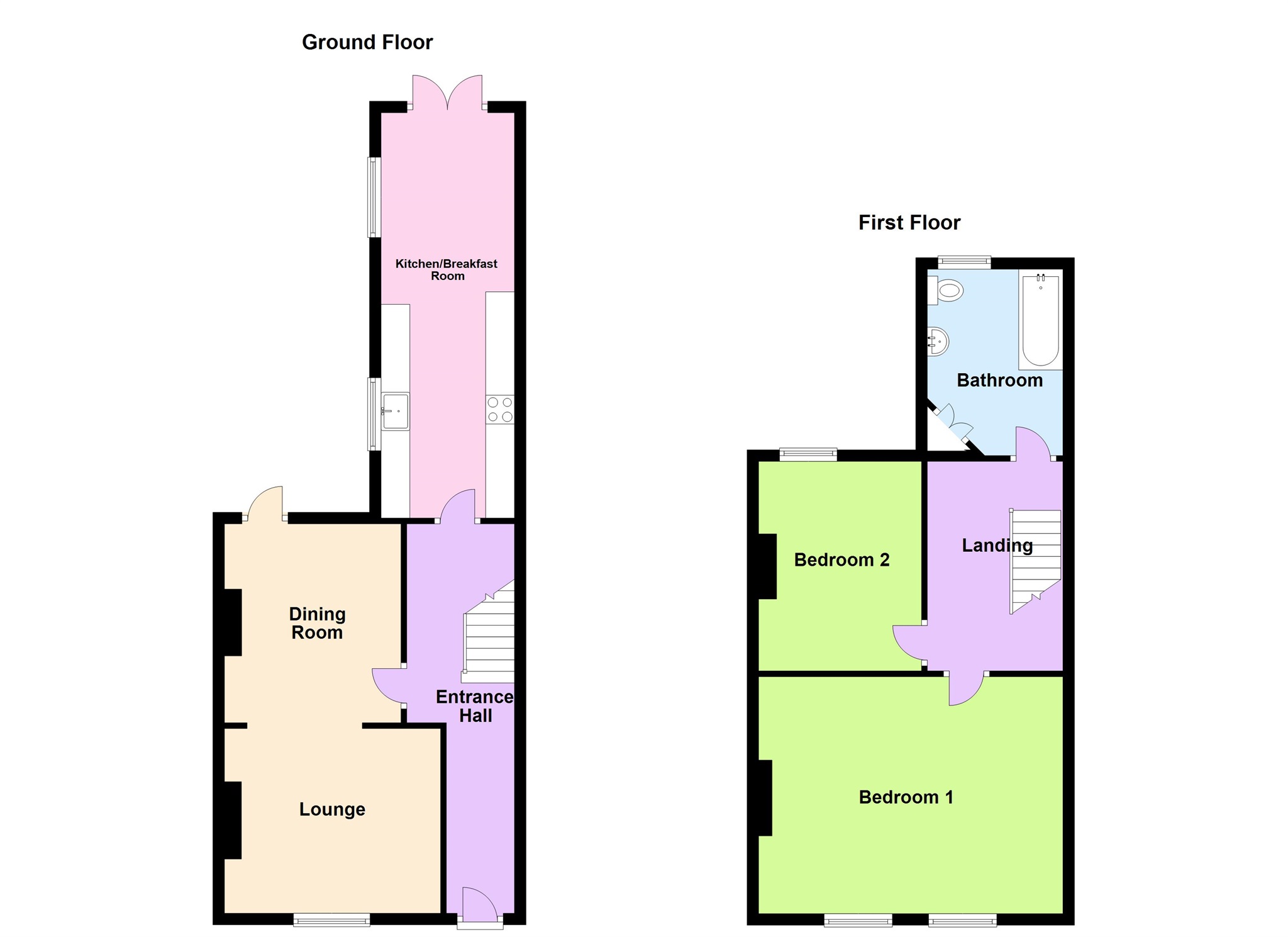 2 Bedrooms Terraced house for sale in Talygarn Street, Heath, Cardiff CF14