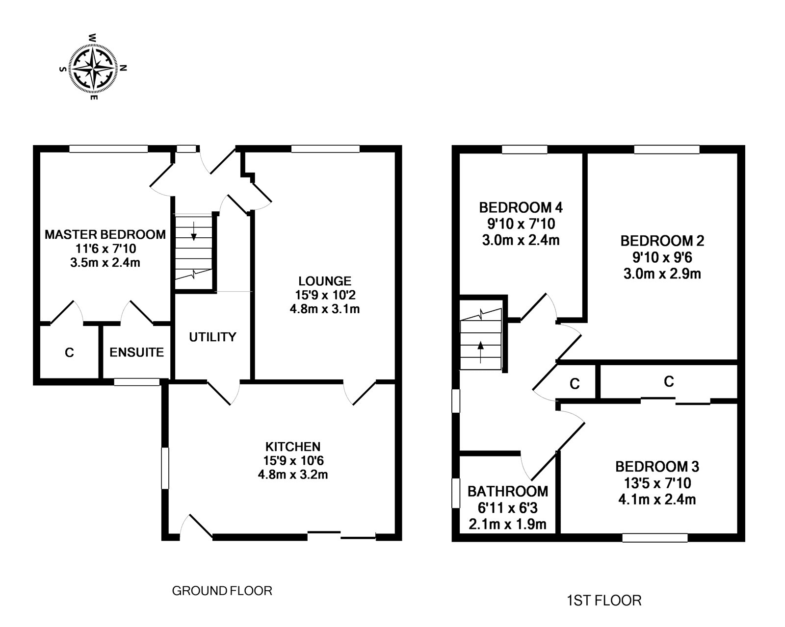 4 Bedrooms Link-detached house for sale in Burn Drive, Broomridge, Stirling FK7