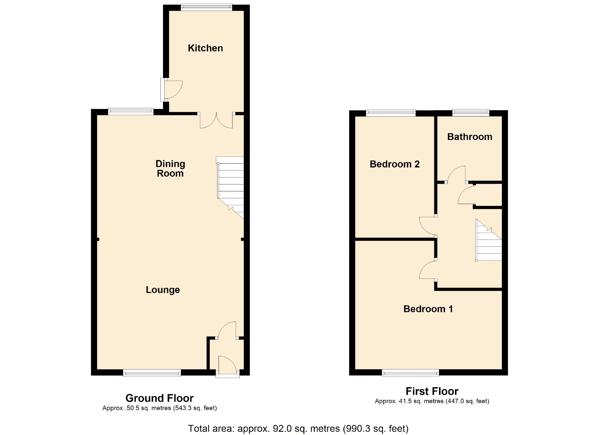 2 Bedrooms Terraced house for sale in Pennell Street, Manchester, Manchester M11