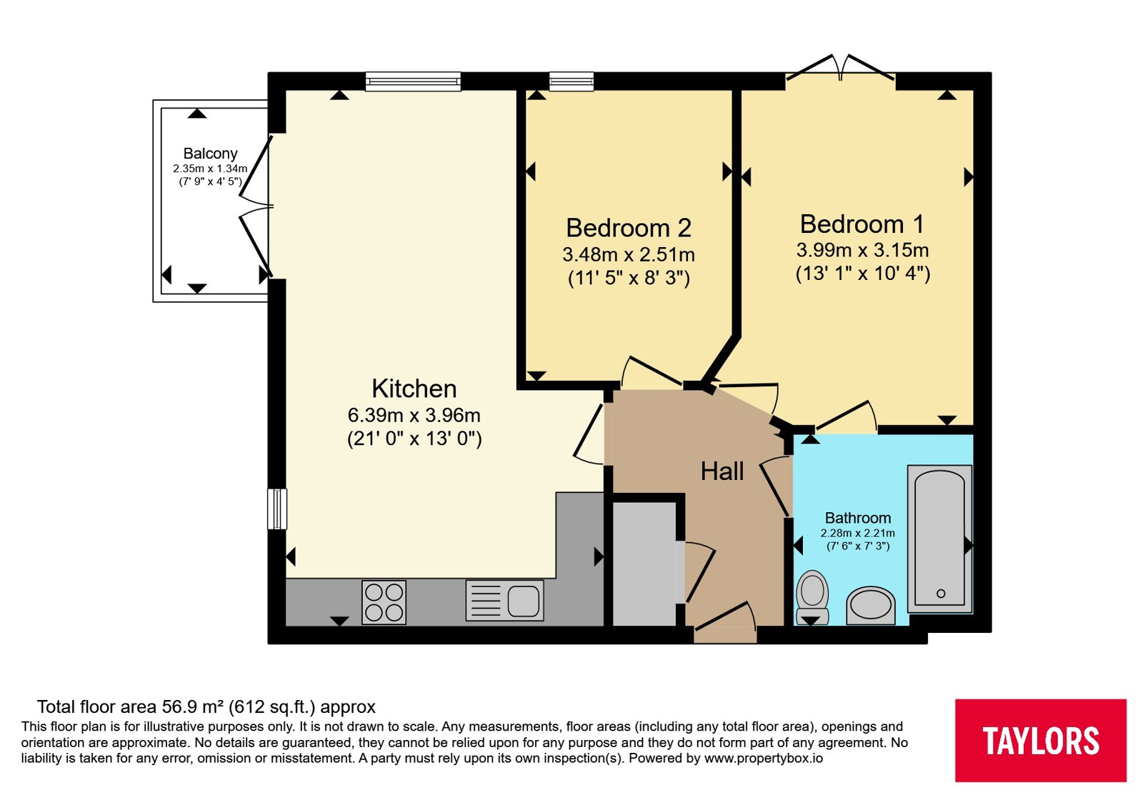 3, Gifford Lane, Northampton floorplan