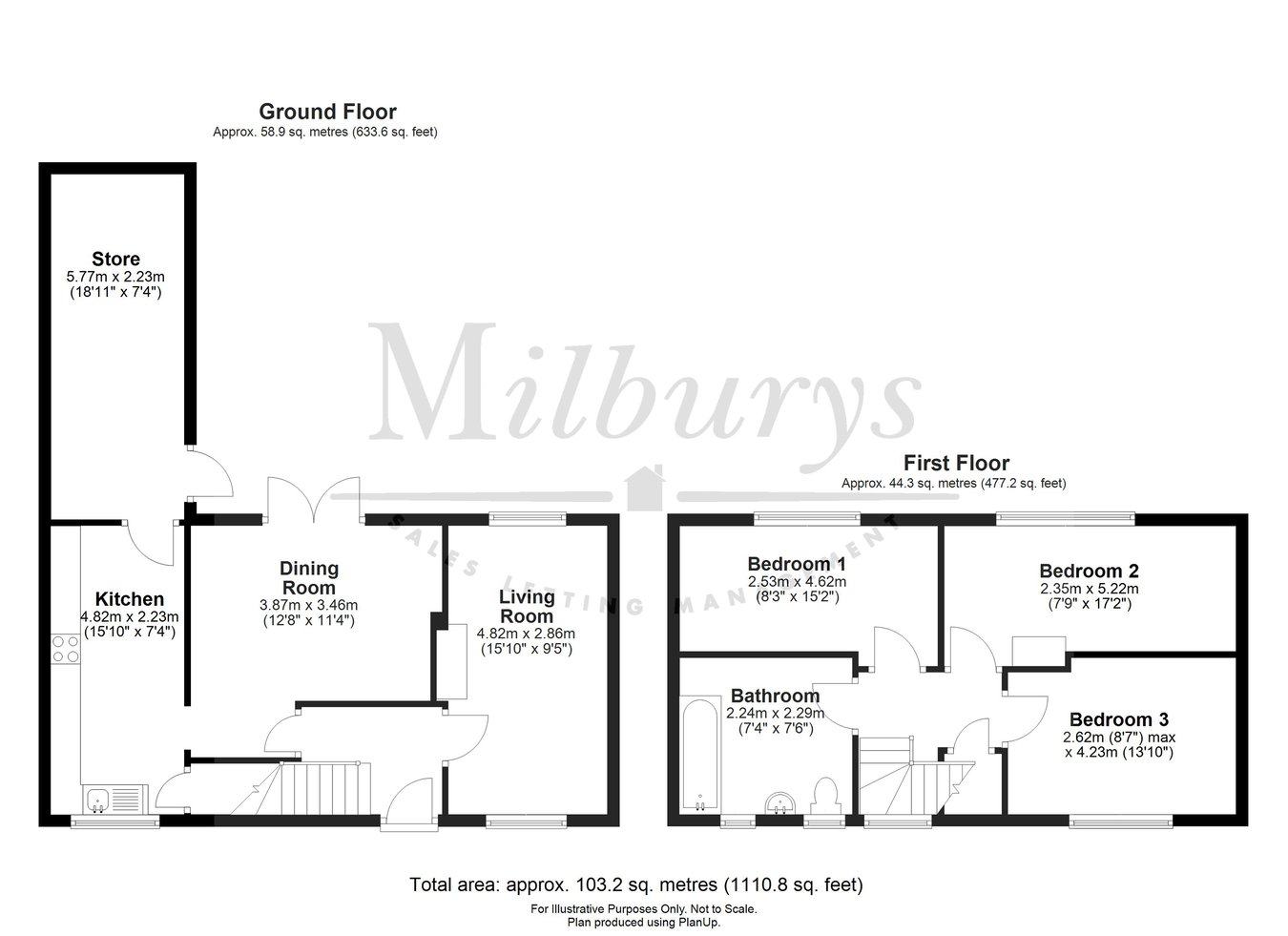 12, Hawthorn Crescent, Thornbury floorplan