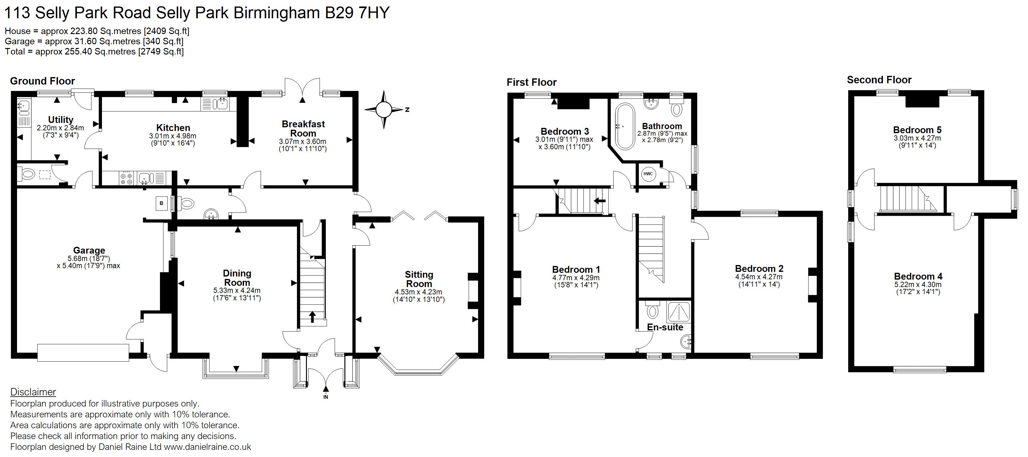 5 Bedrooms Semi-detached house for sale in Selly Park Road, Selly Park, Birmingham B29